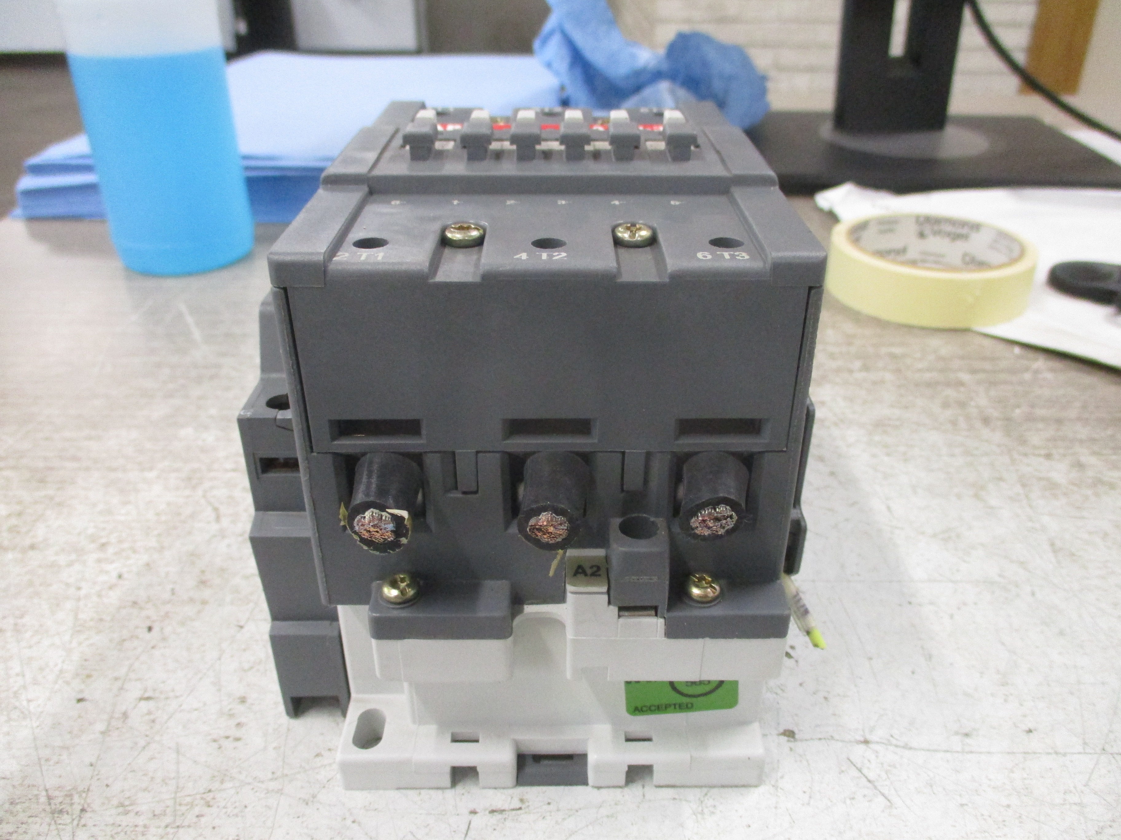 ABB Contactor A110-30 110-120V Coil 140A 600V (1) Aux Contact