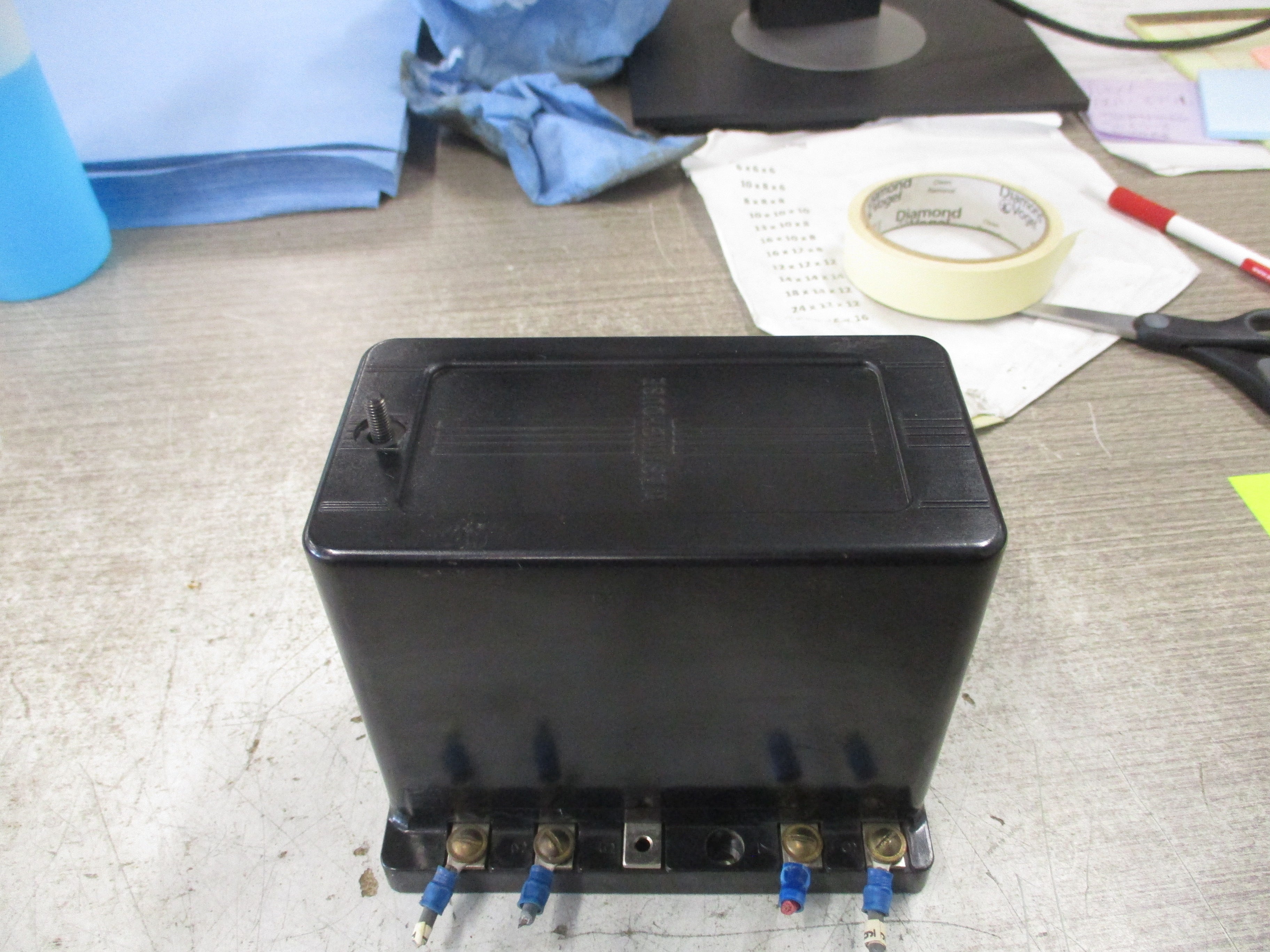 Westinghouse Type SG Auxiliary Relay 293B254A20 125VDC *No Cover screw*