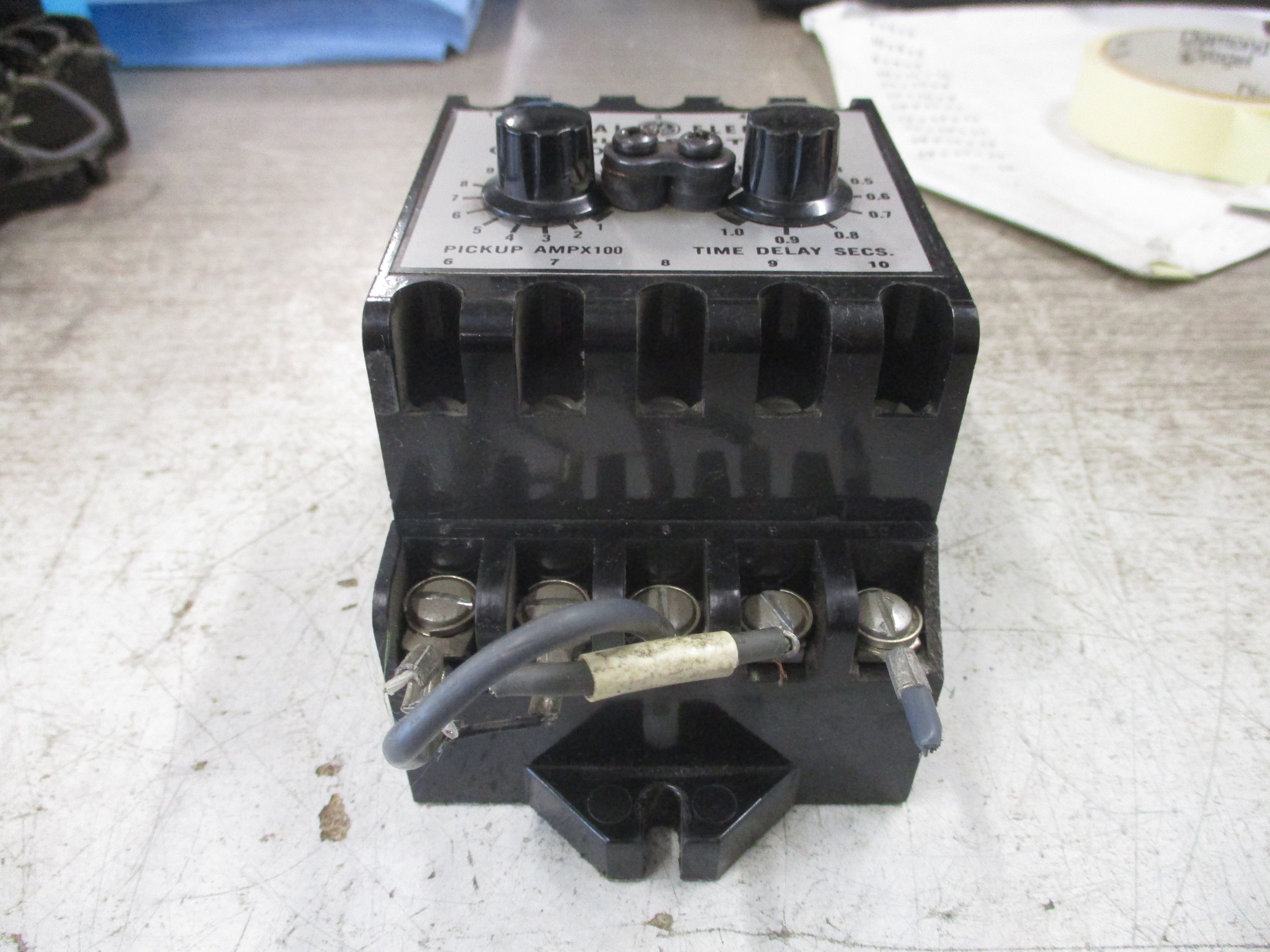 GE Solid State Ground Break Relay TGSR12Z Input: 120VAC 50-60Hz Or 125VDC