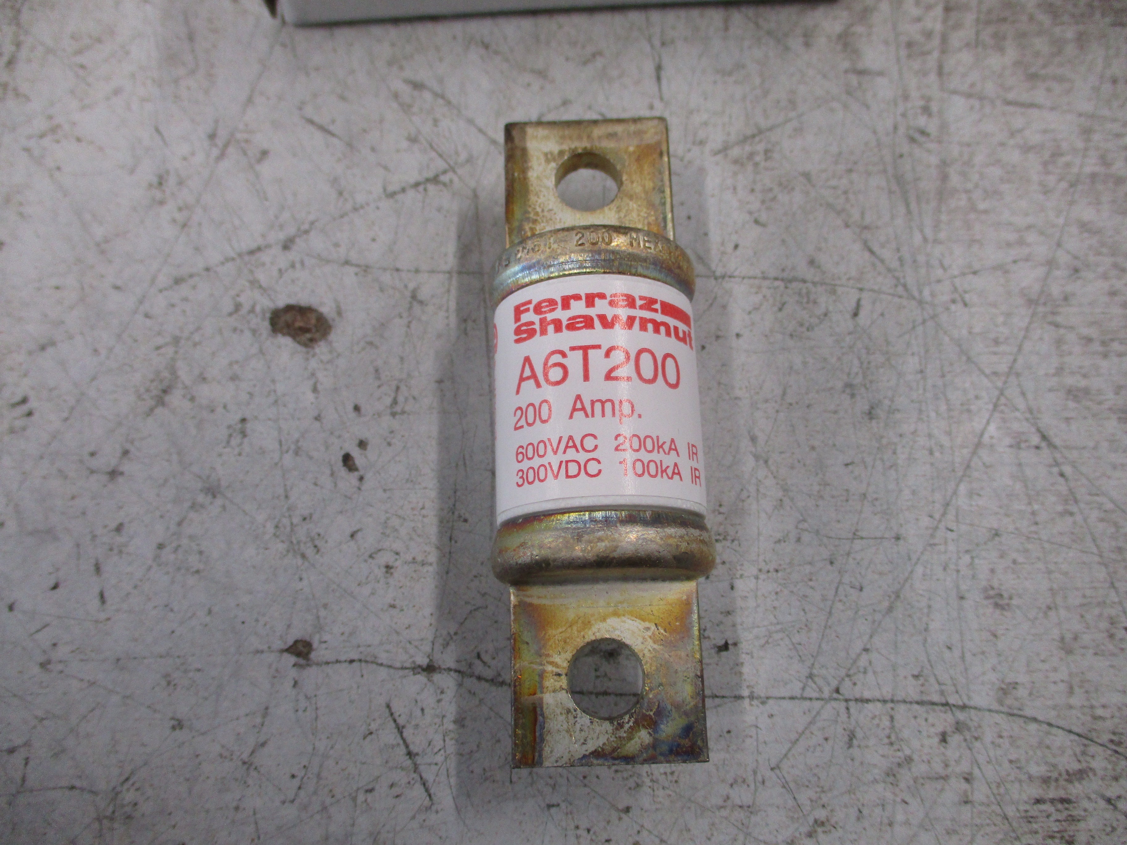 Ferraz Shawmut Fuse A6T200 200A 600V New Surplus