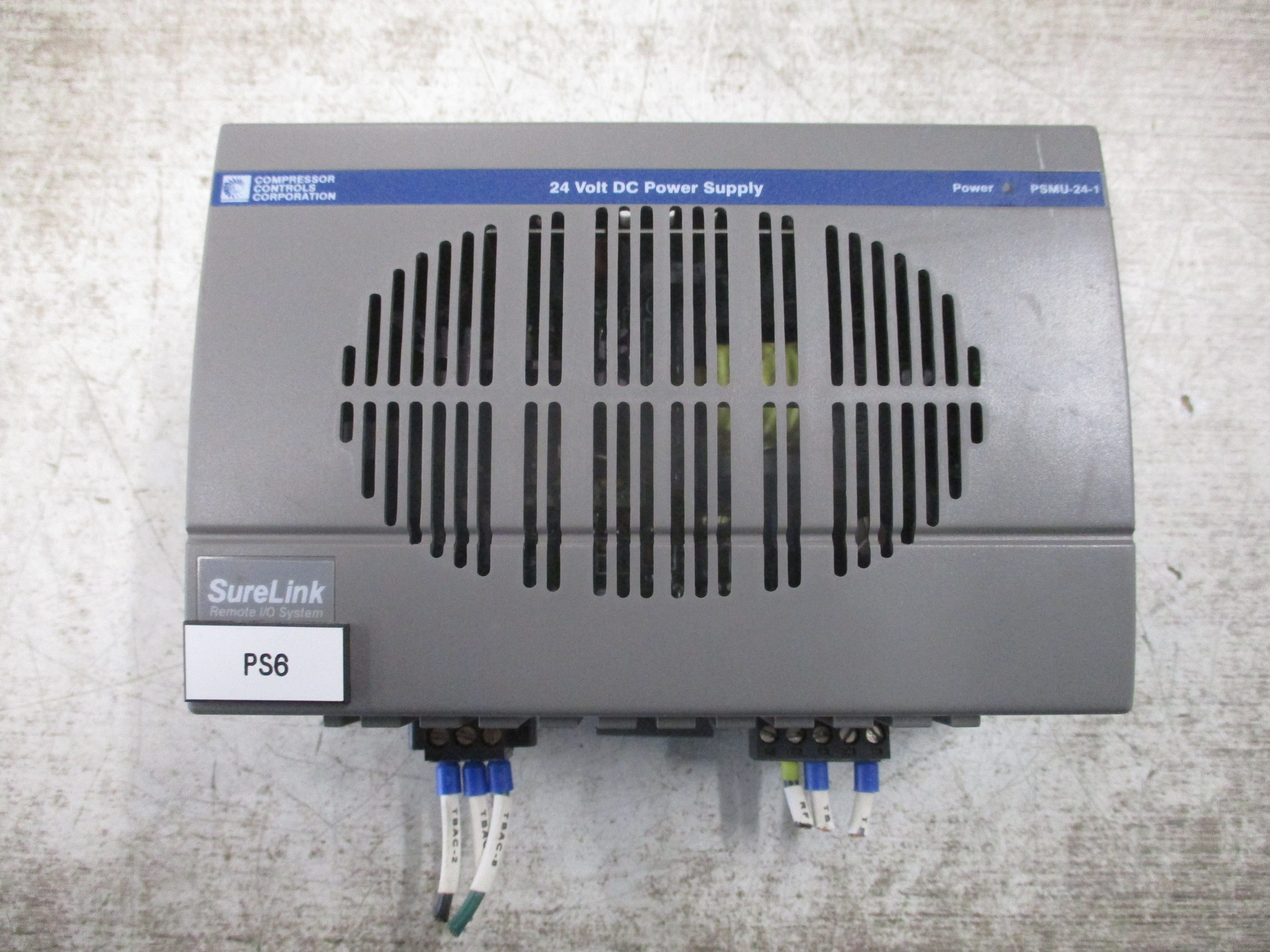 Compressor Controls Corp. SureLink DC Power Supply PSMU-24-1 24VDC