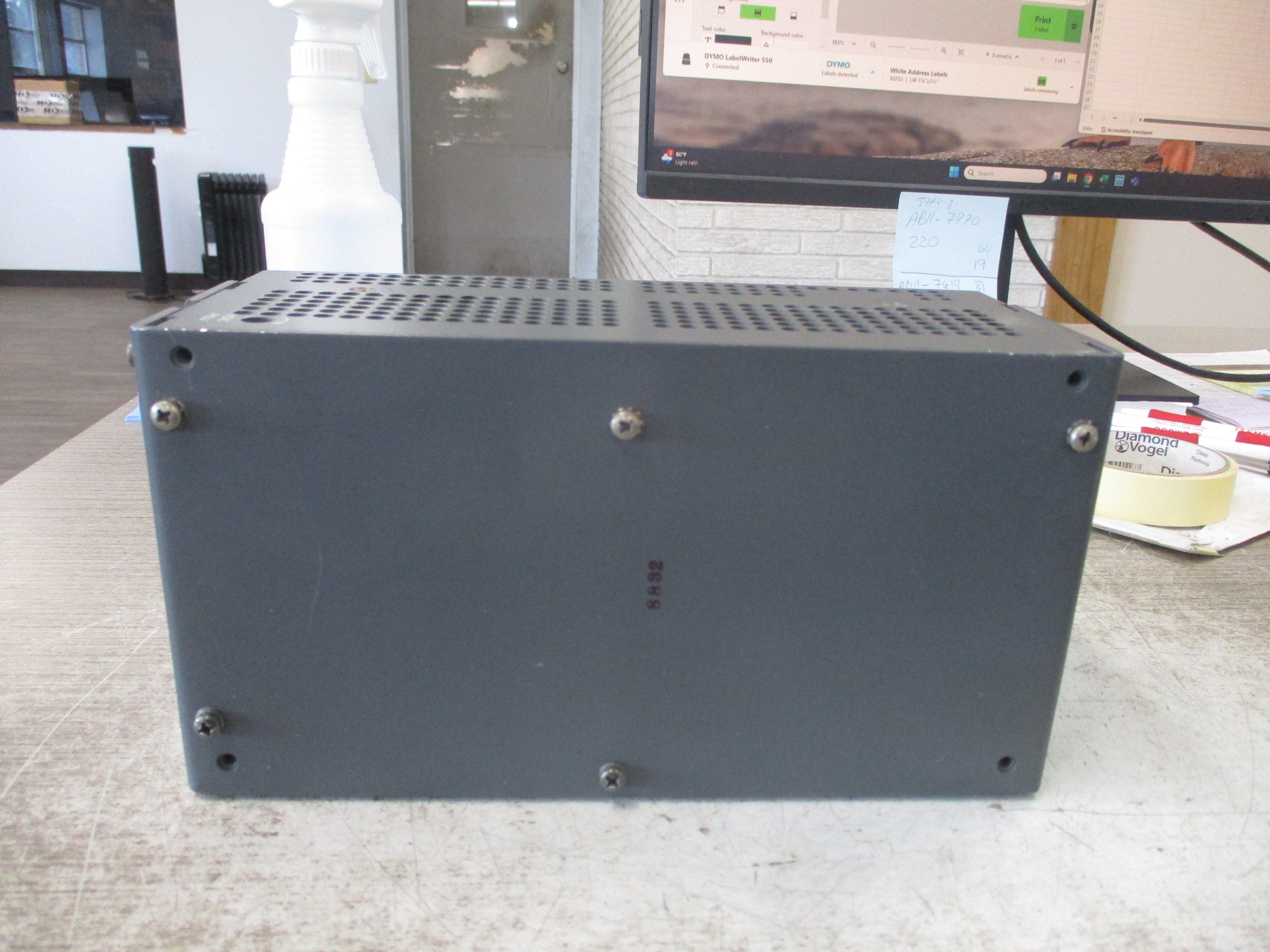 Lambda Regulated Power Supply LYS-W-24 350W Used