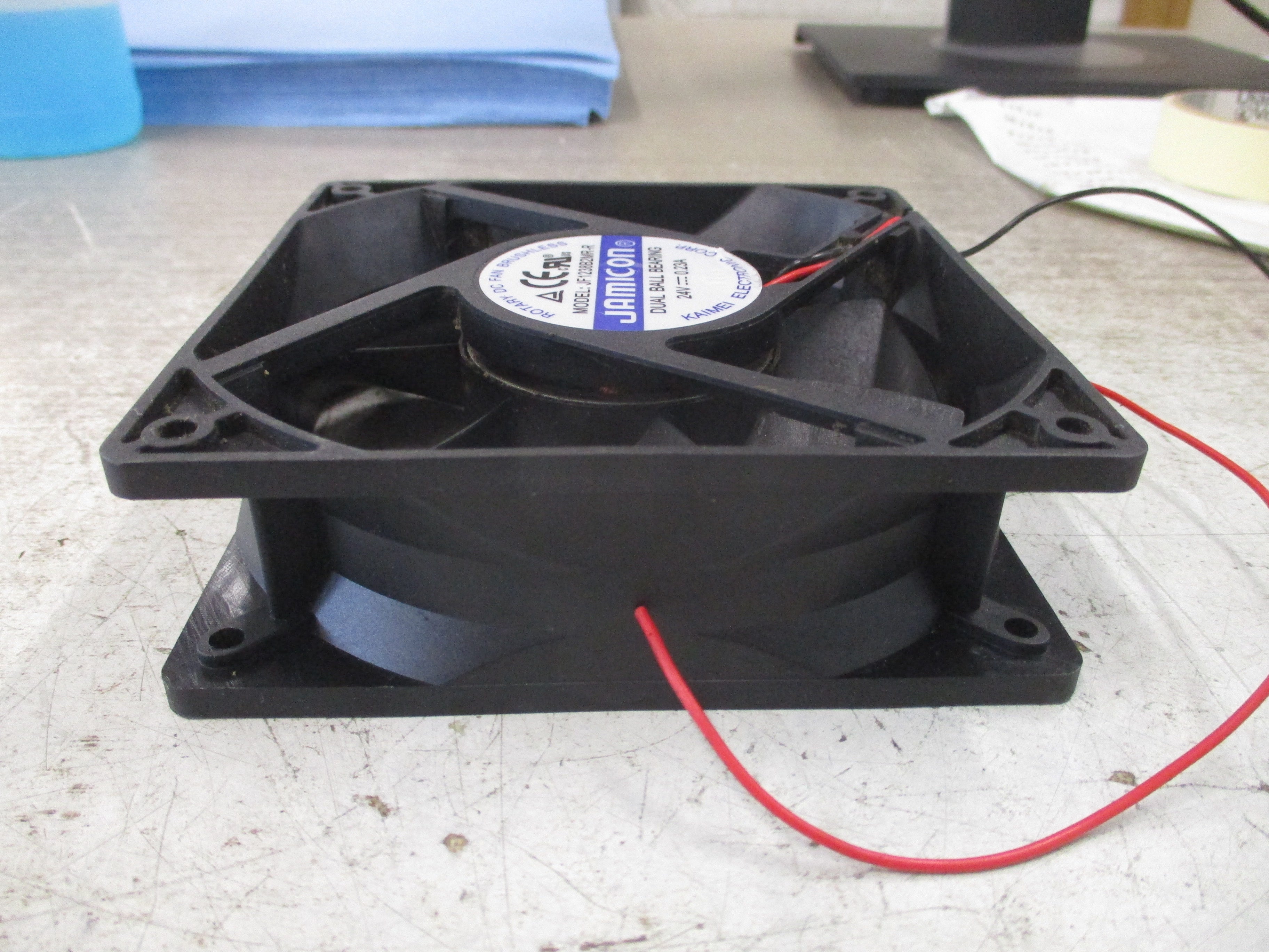 Jamicon Axial Fan JF1238B2MR-R 24VDC 0.23A Used