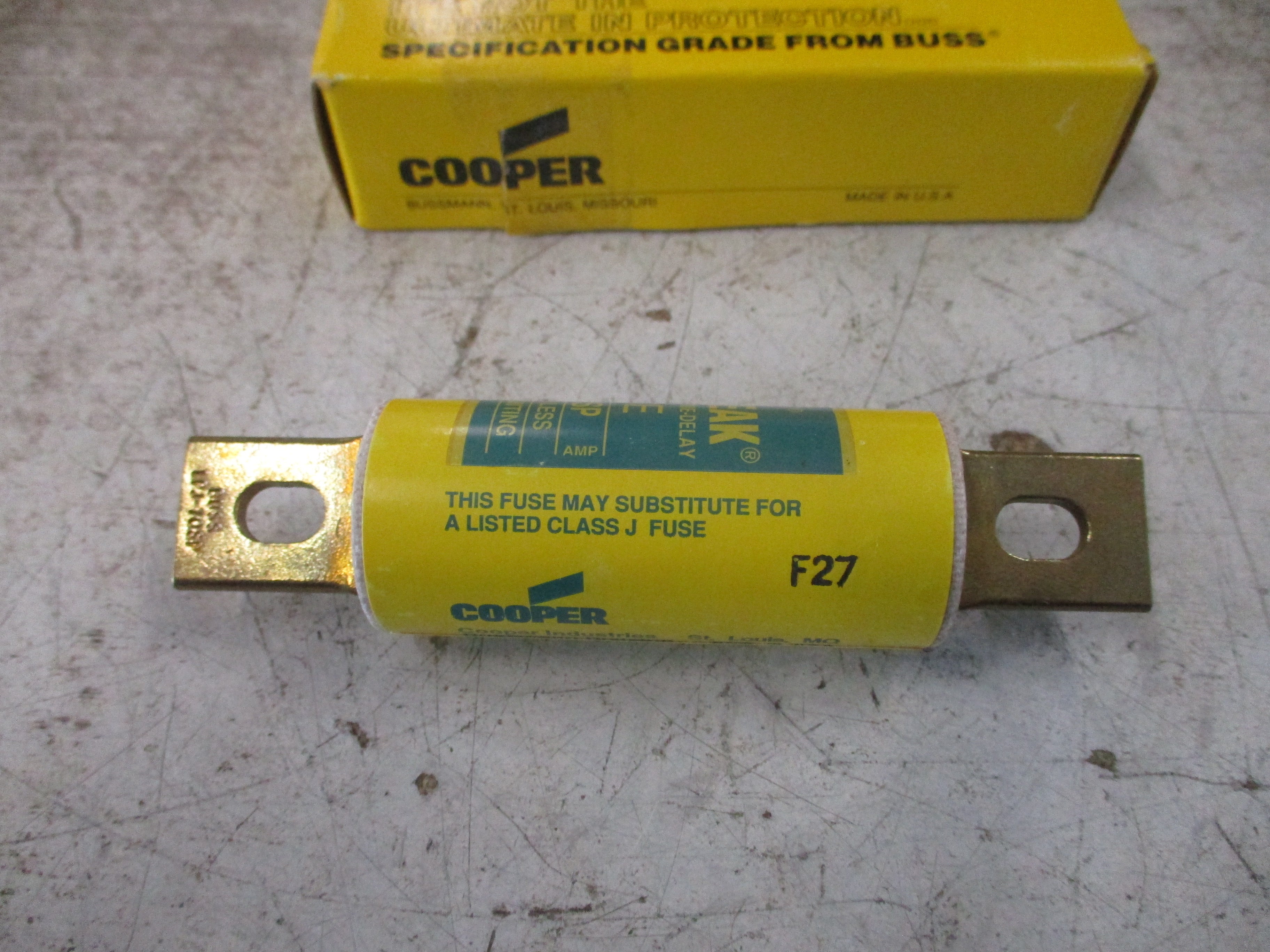 Cooper Bussmann Low-Peak Fuse LPJ-70SP 70A 600V New Surplus