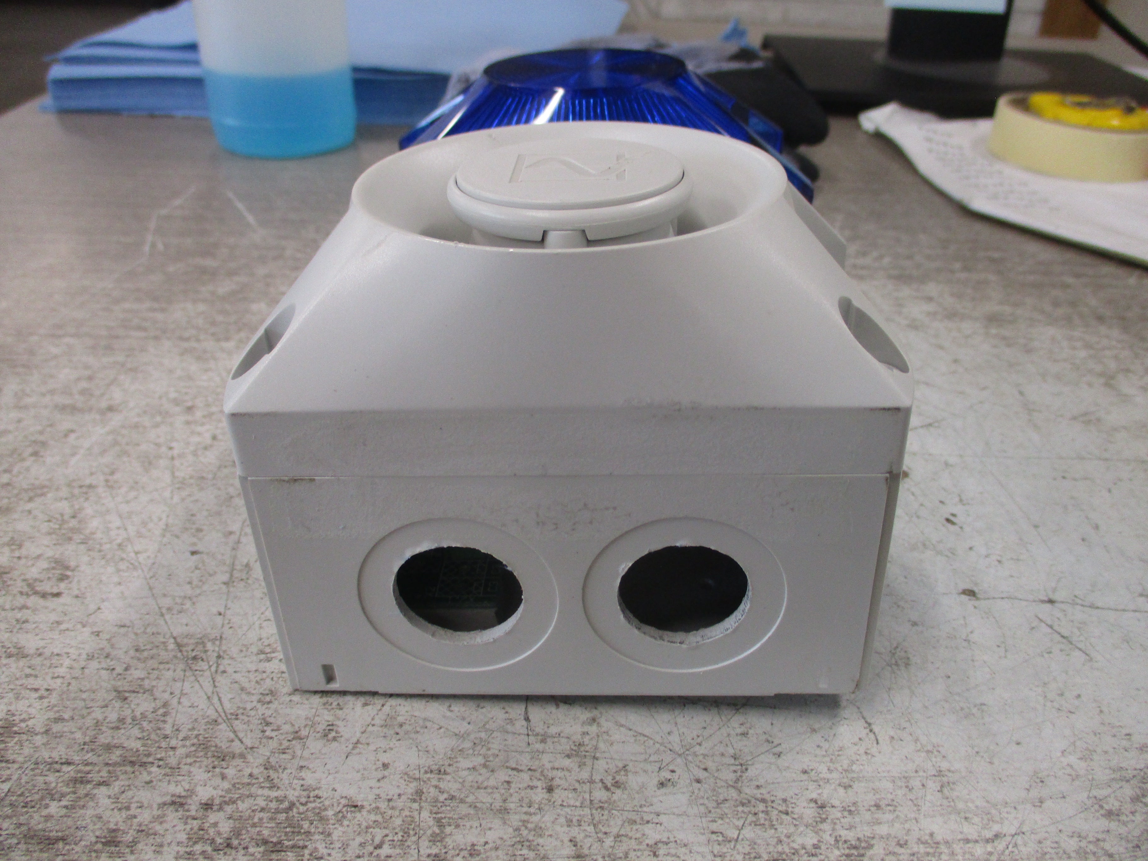 Pfannenberg Flashing Sounder PA X 1-05 115V 50/60Hz Blue Light Used