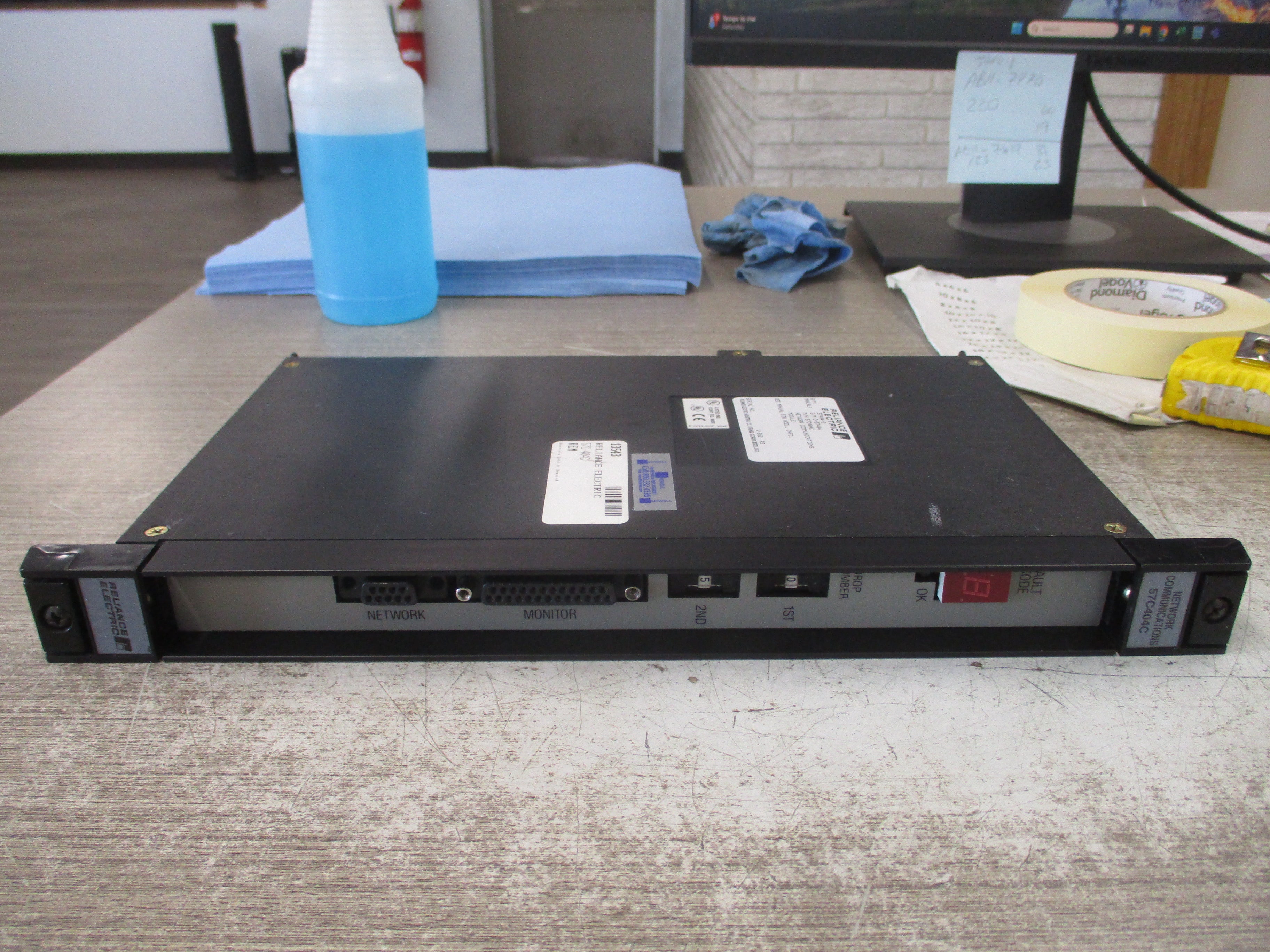 Reliance Electric Network Communications Module 57C404C Used