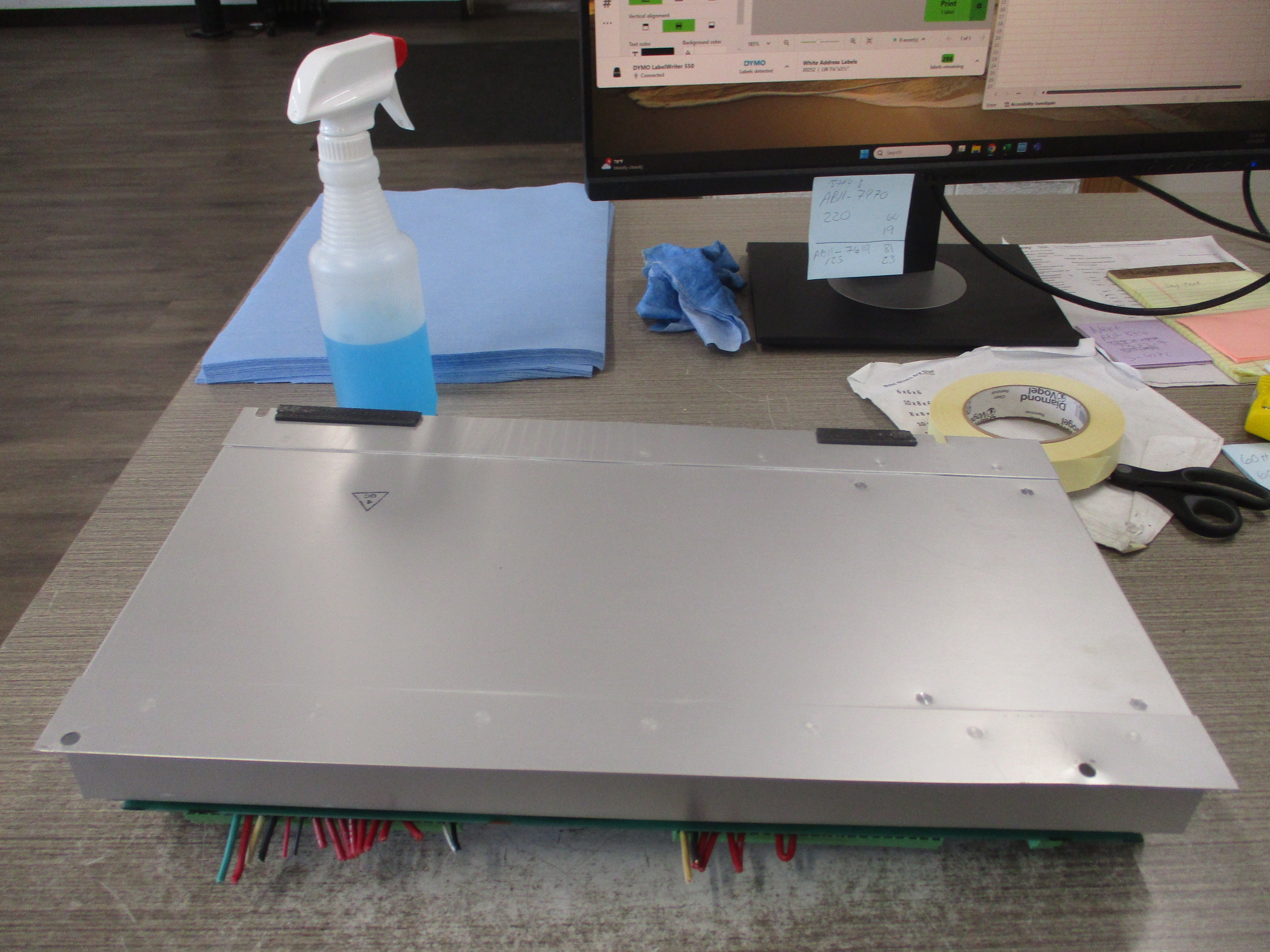 Trane Chiller Control Panel X13650345-04 Used