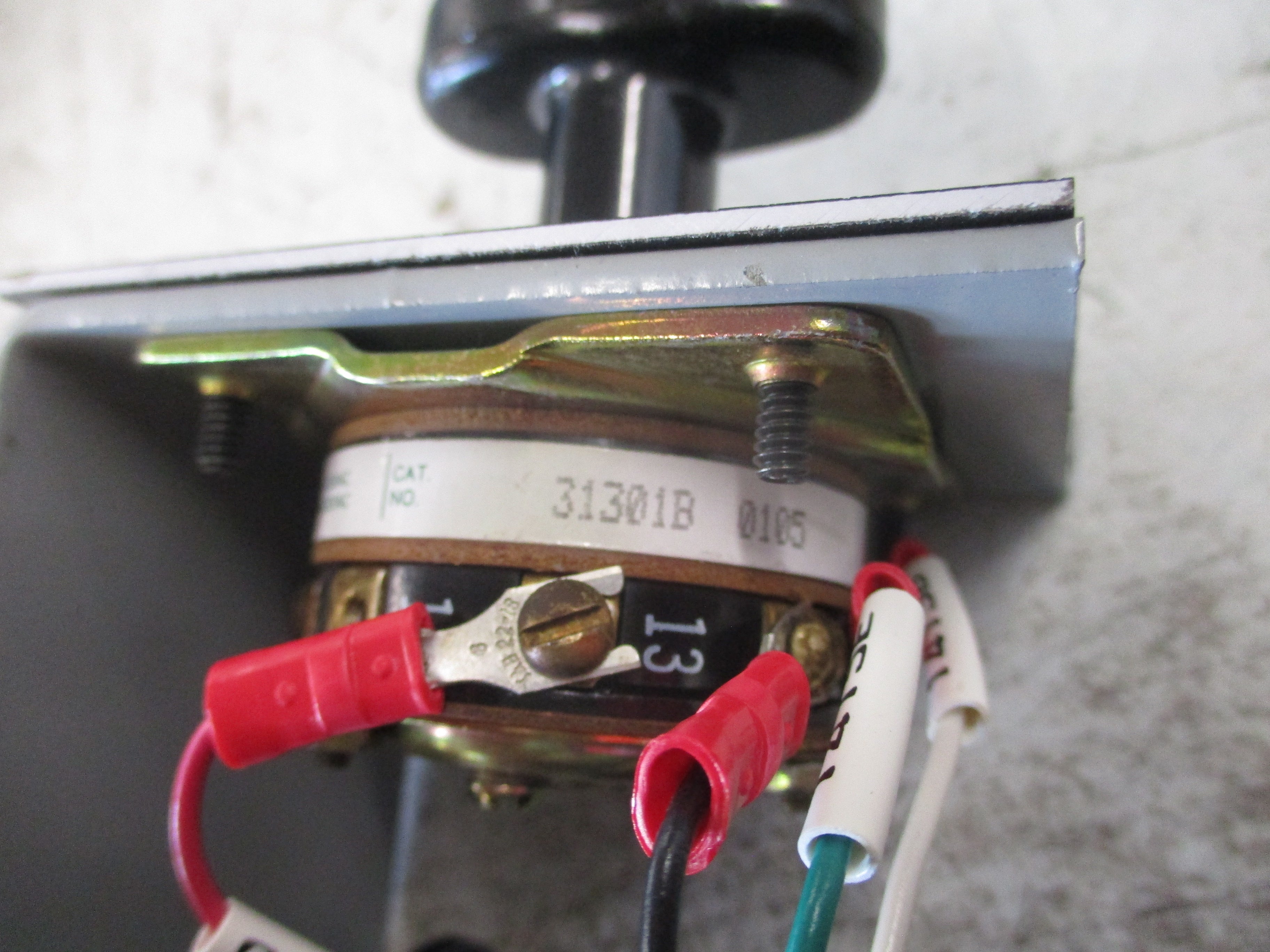 Electroswitch Sync. Mode Selector Rotary Switch 31301B Used