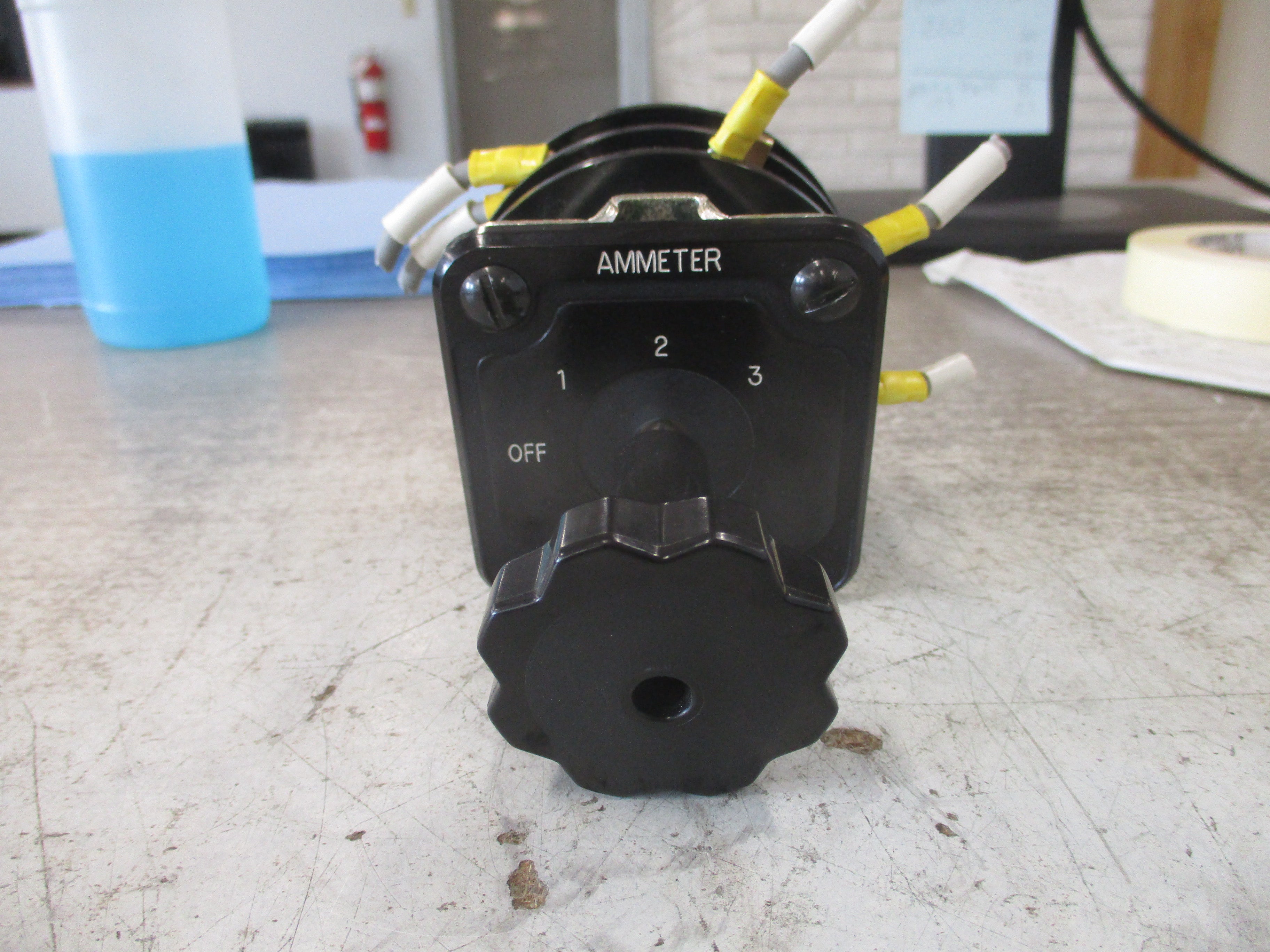 Electroswitch Series 24 Ammeter Rotary Switch 2410C 20A 600V Used