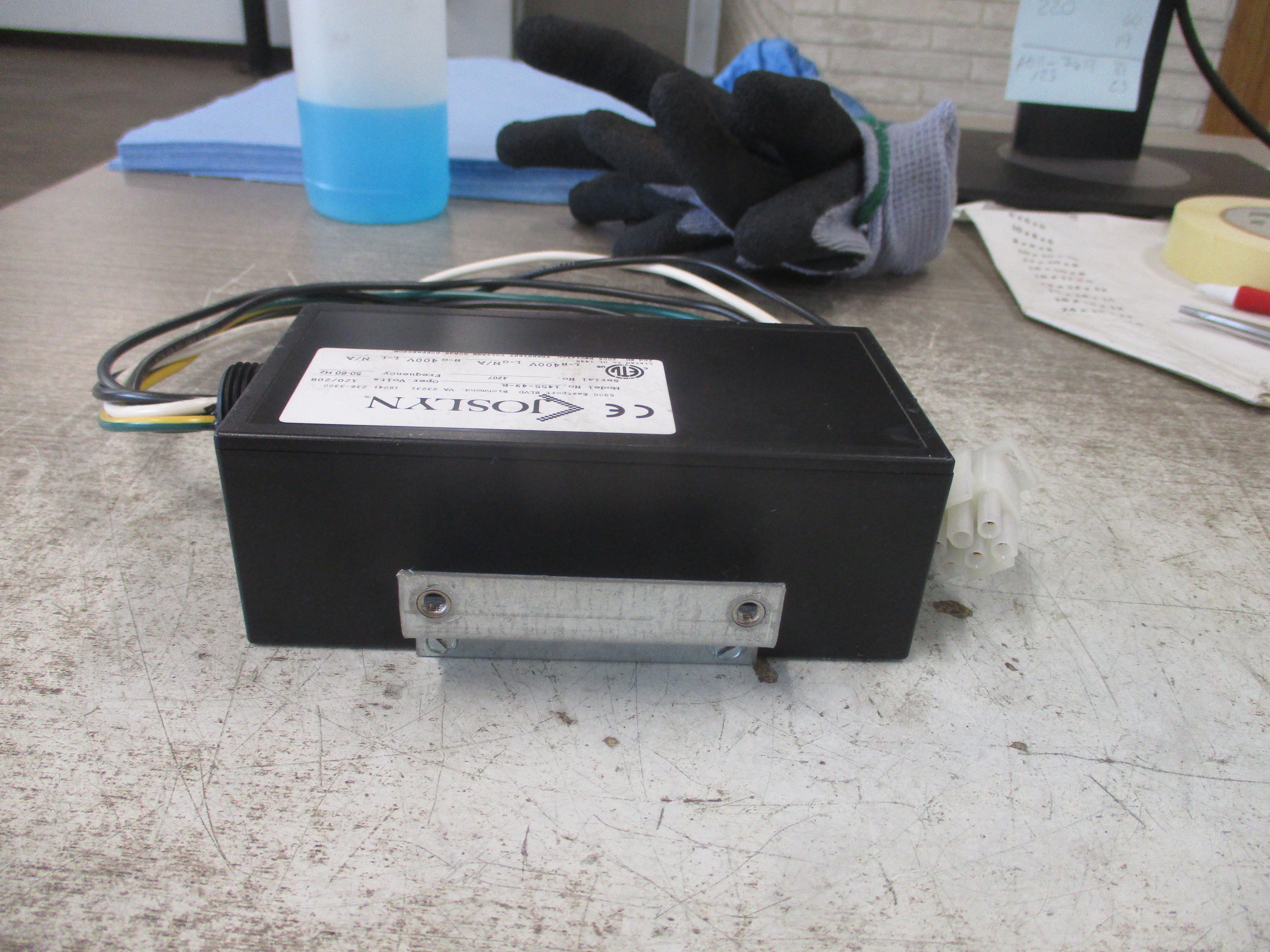 Joslyn Surgitron III Surge Protector 1455-49-R 120/208V 50-60Hz Used