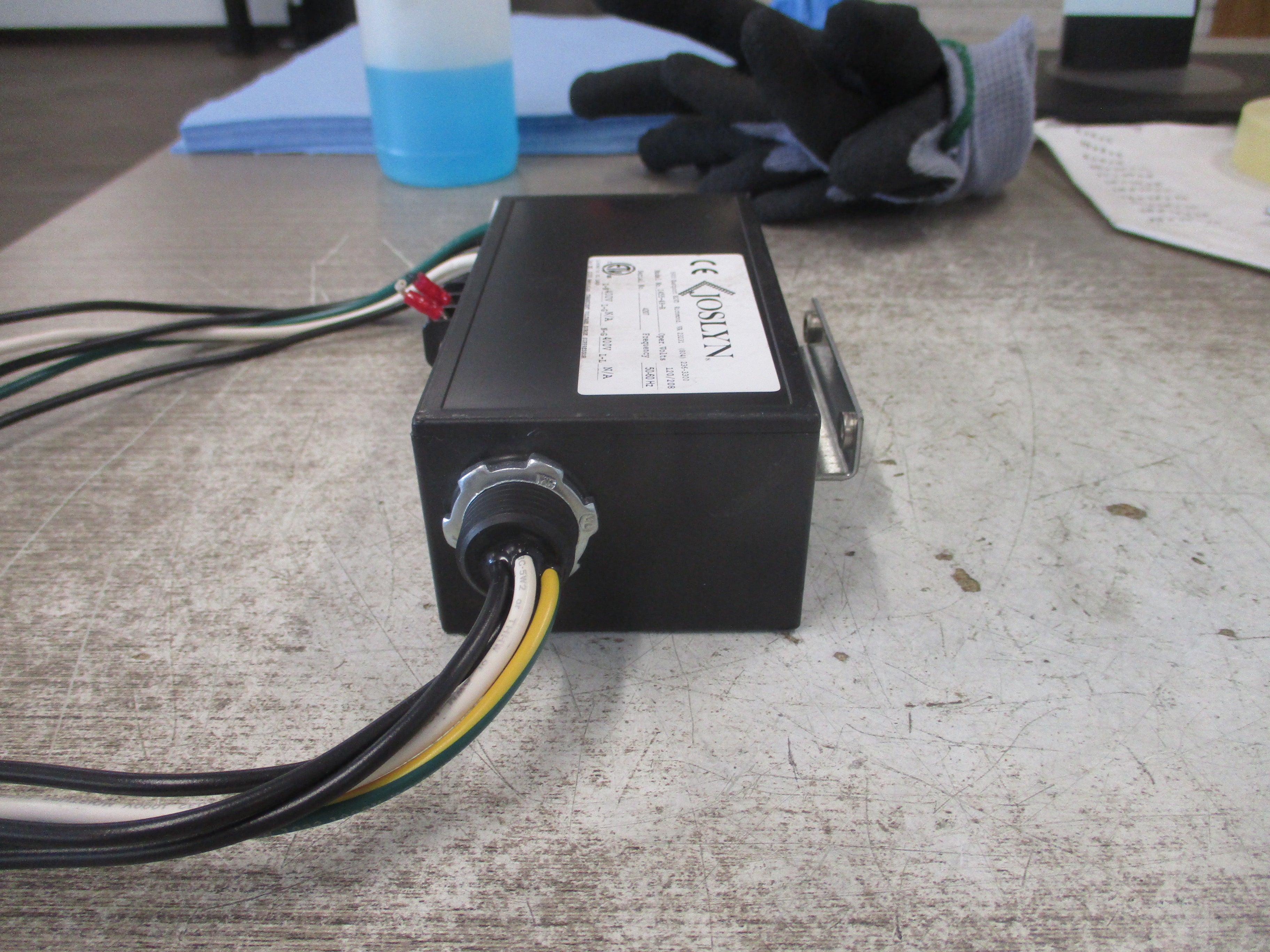 Joslyn Surgitron III Surge Protector 1455-49-R 120/208V 50-60Hz Used