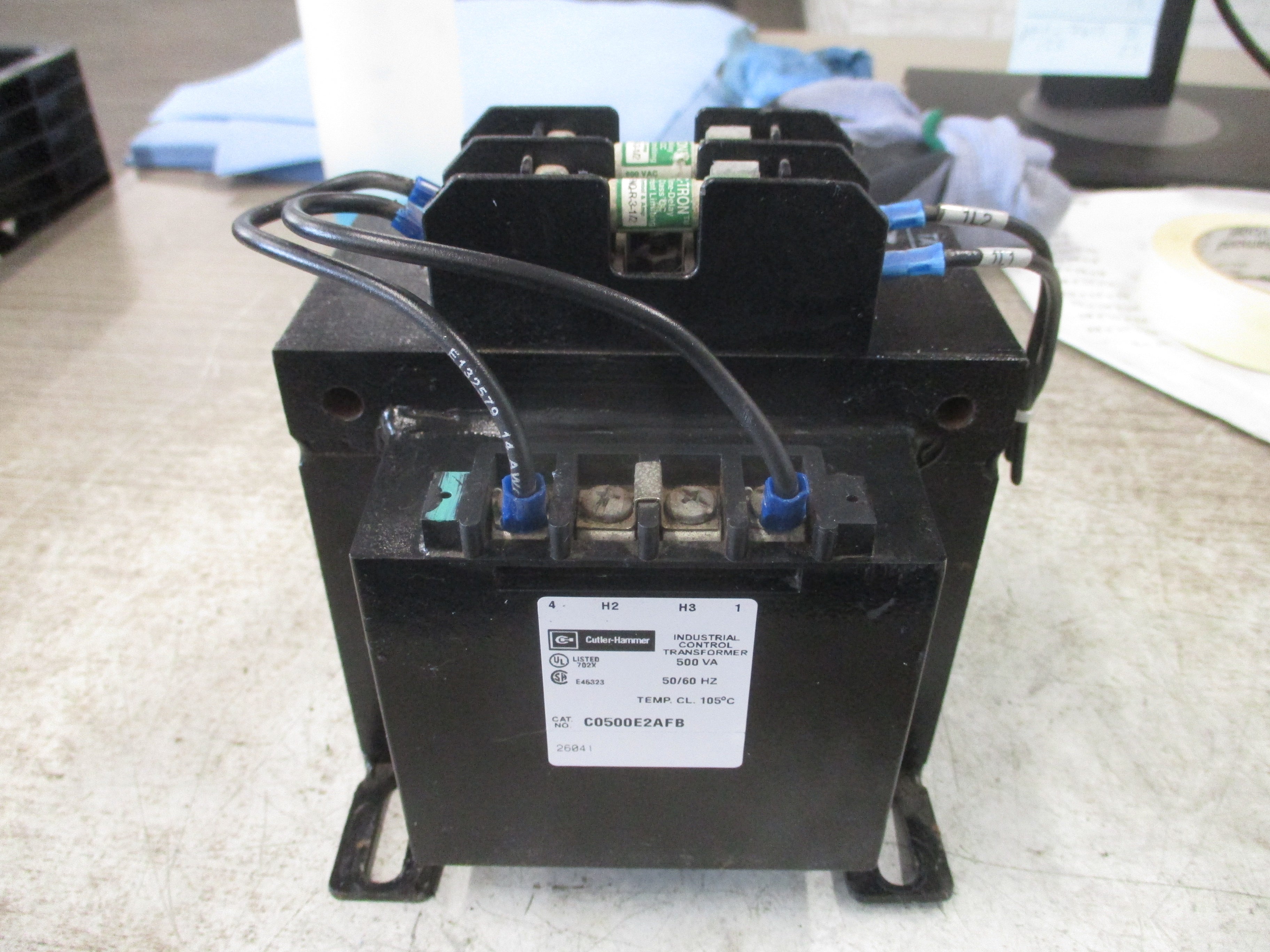 Cutler-Hammer Control Transformer C0500E2AFB 500VA Pri: 240/480V Sec: 120V