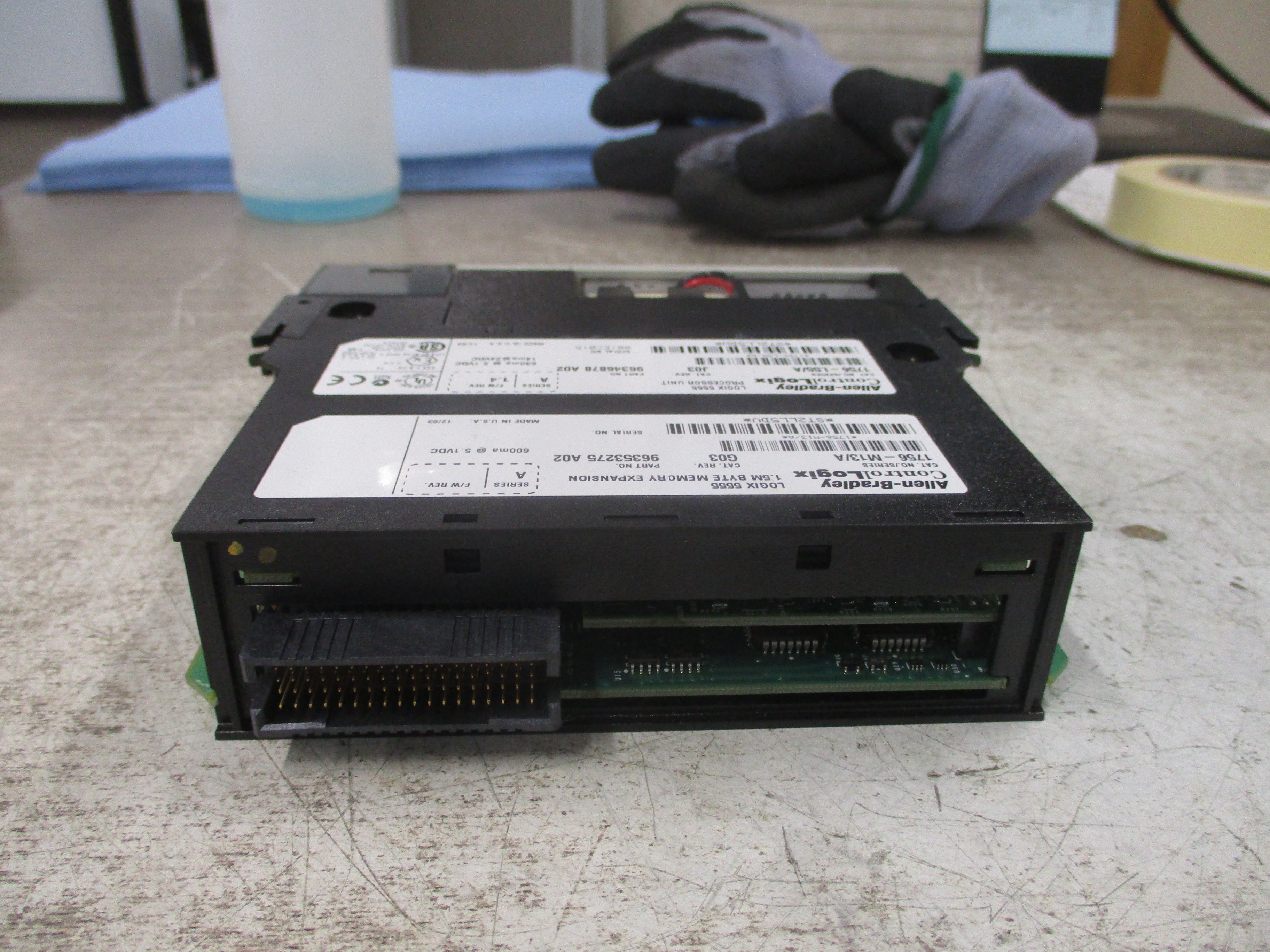 Allen-Bradley ControlLogix Logix 5555 Processor Unit 1756-L55 Ser. A Rev. J03