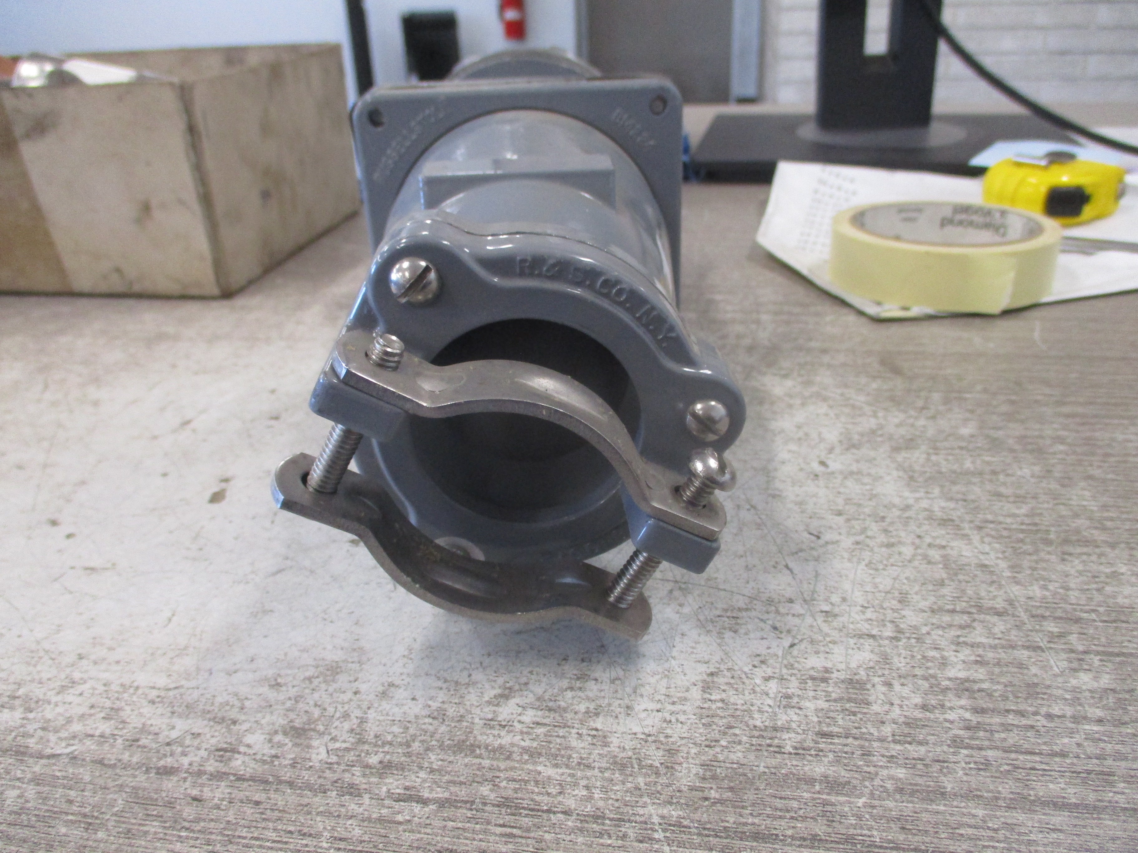 RussellStoll Connector JCS1534LK 150A 250V 600VAC 400Hz 3P 4W