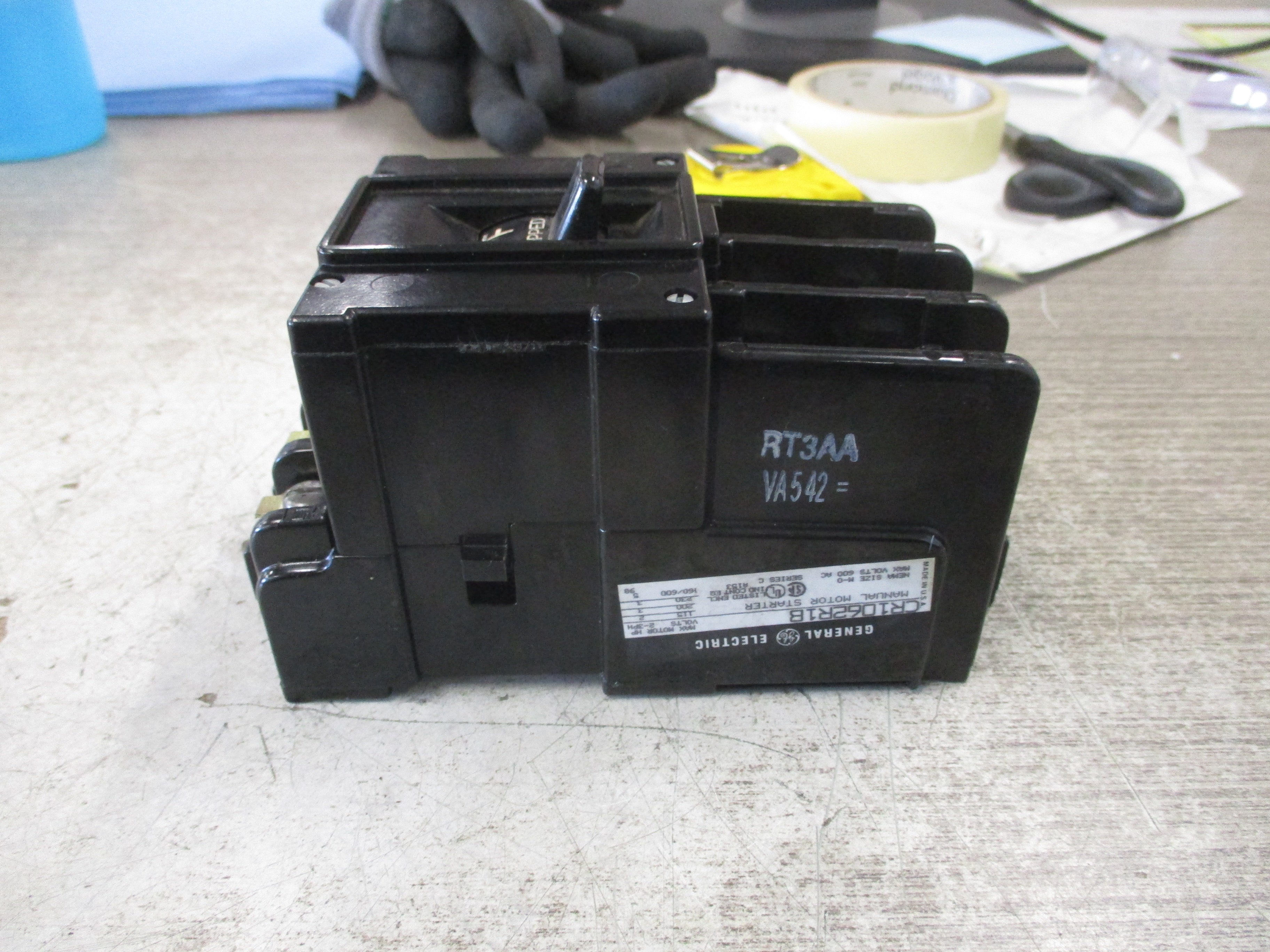 GE Size M-0 Manual Starter CR1062R1B Ser. C Used