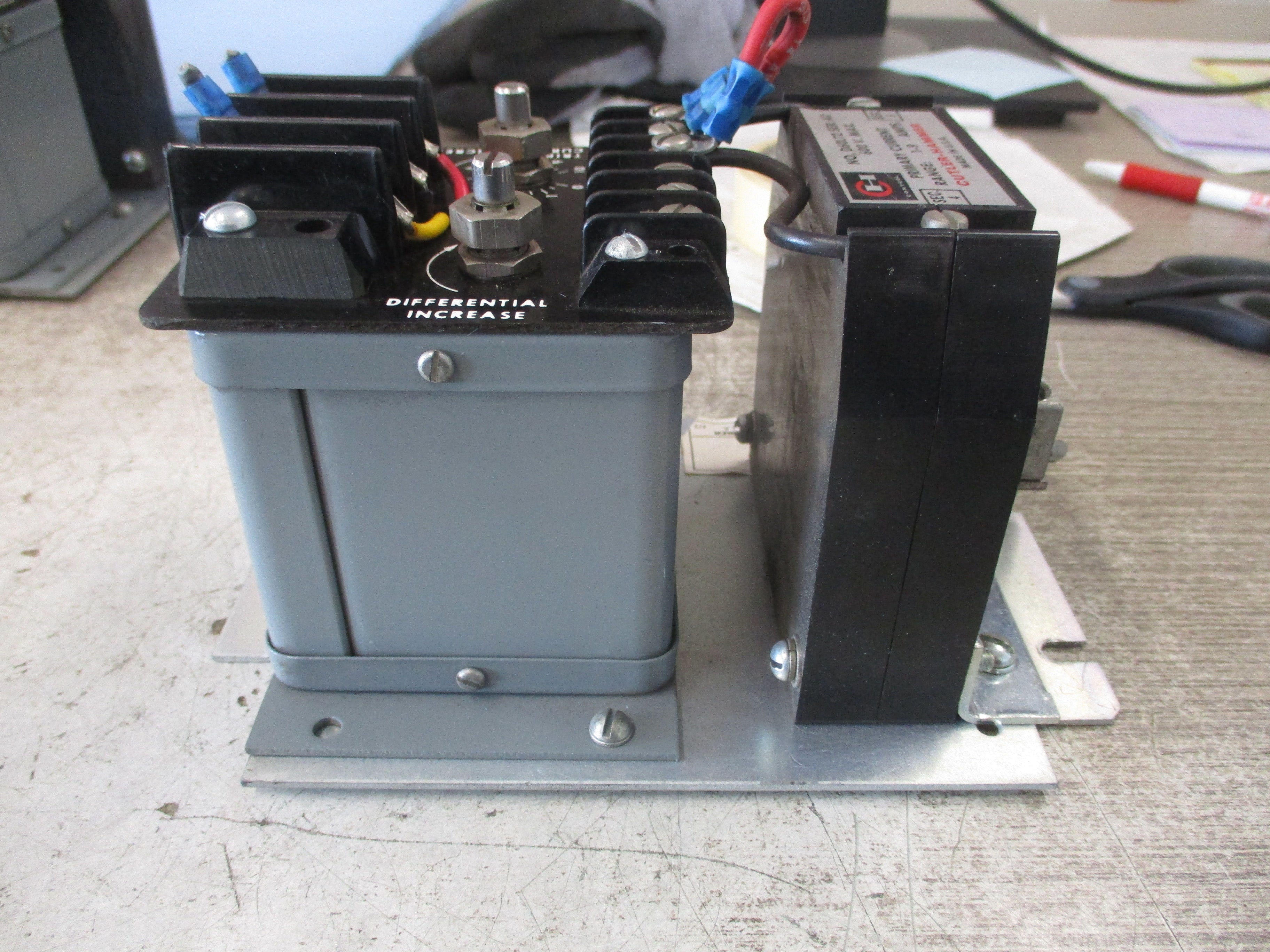 Cutler-Hammer Current Relay D60LA0 Trip: 1-9A 600V Used