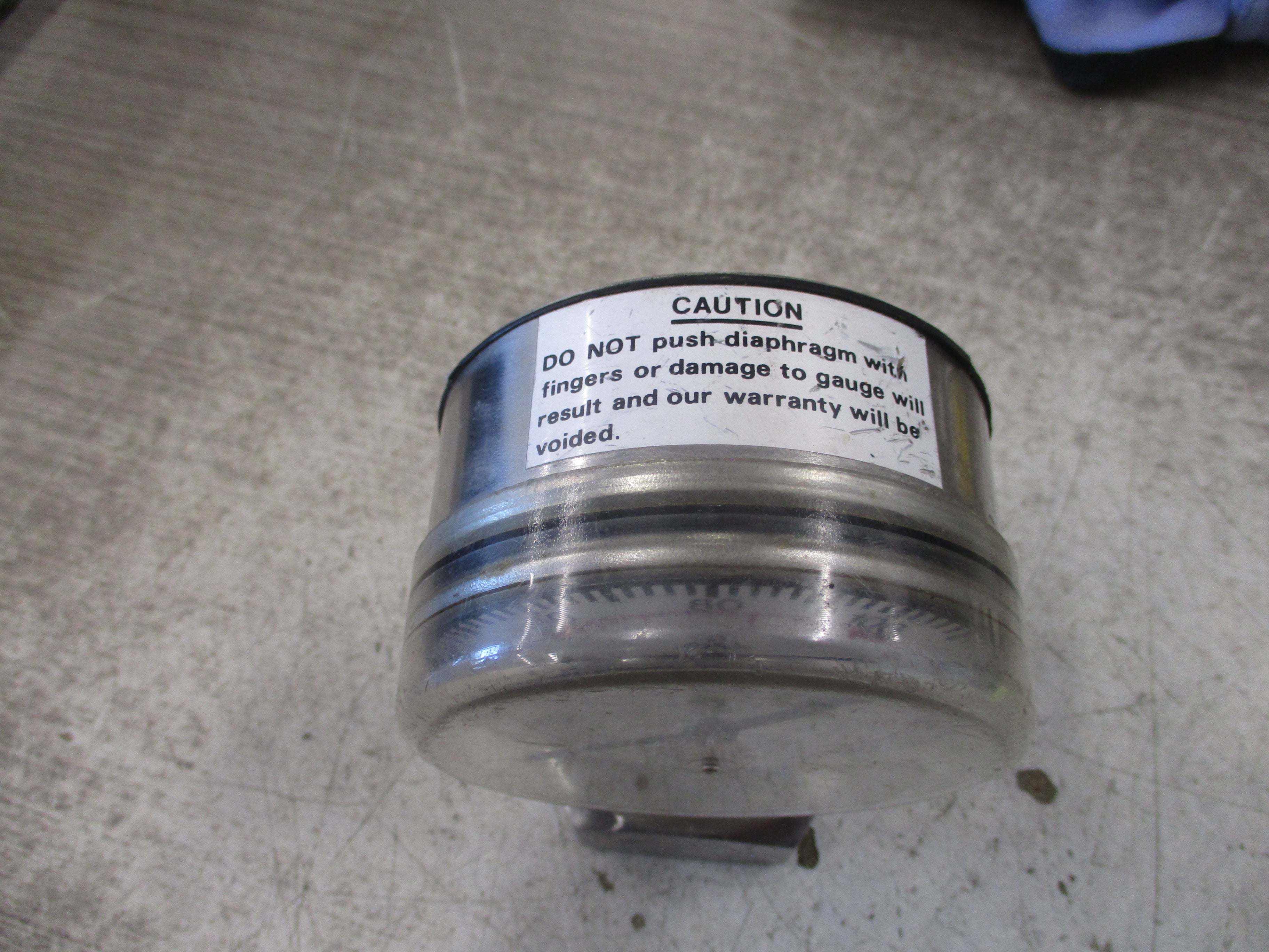 Anderson Type S Stainless Steel Pressure Gauge 37-00 Range: 0-160PSI Used