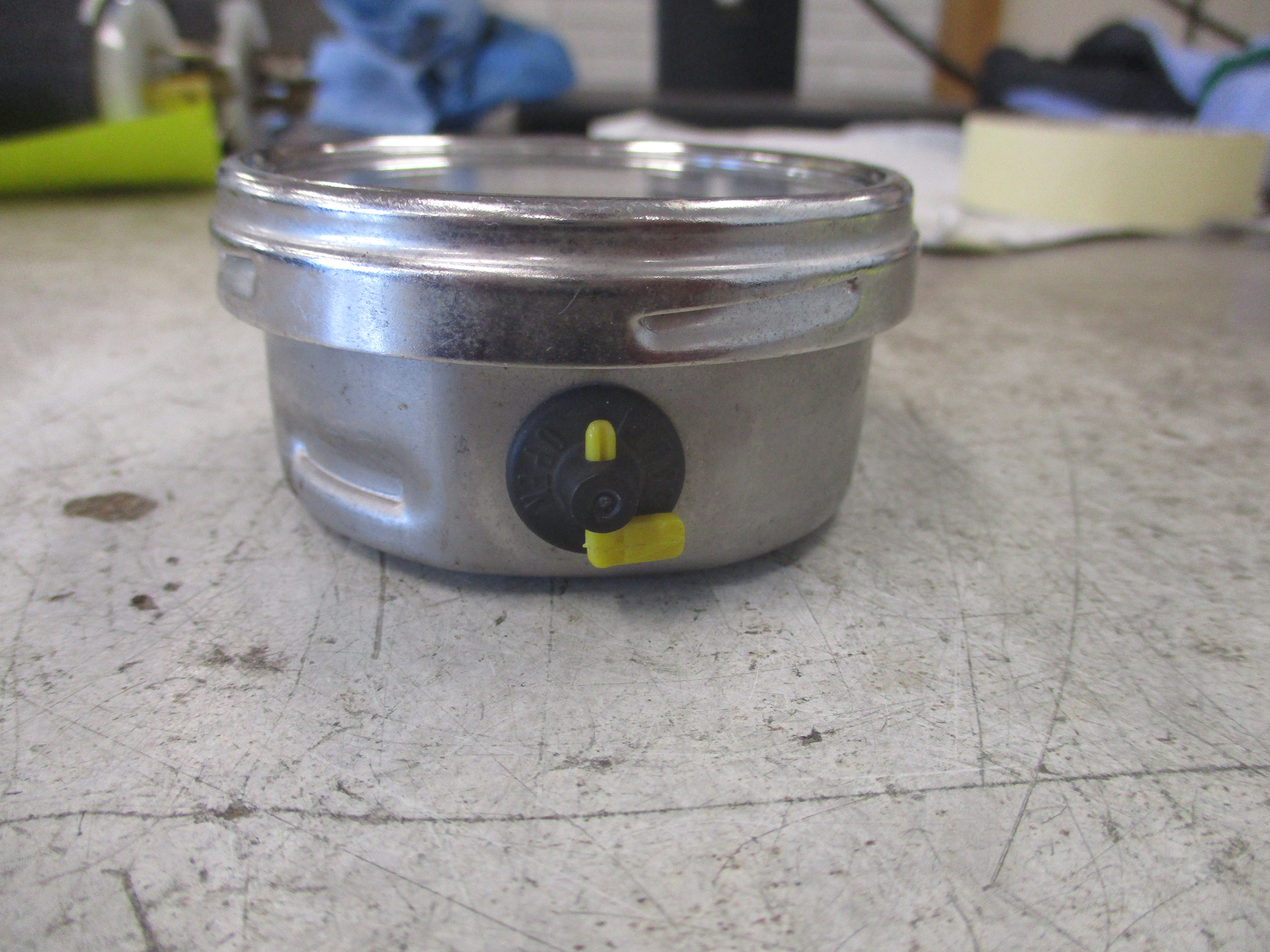 Wika Stainless Steel Pressure Gauge Range: 0-30PSI Used