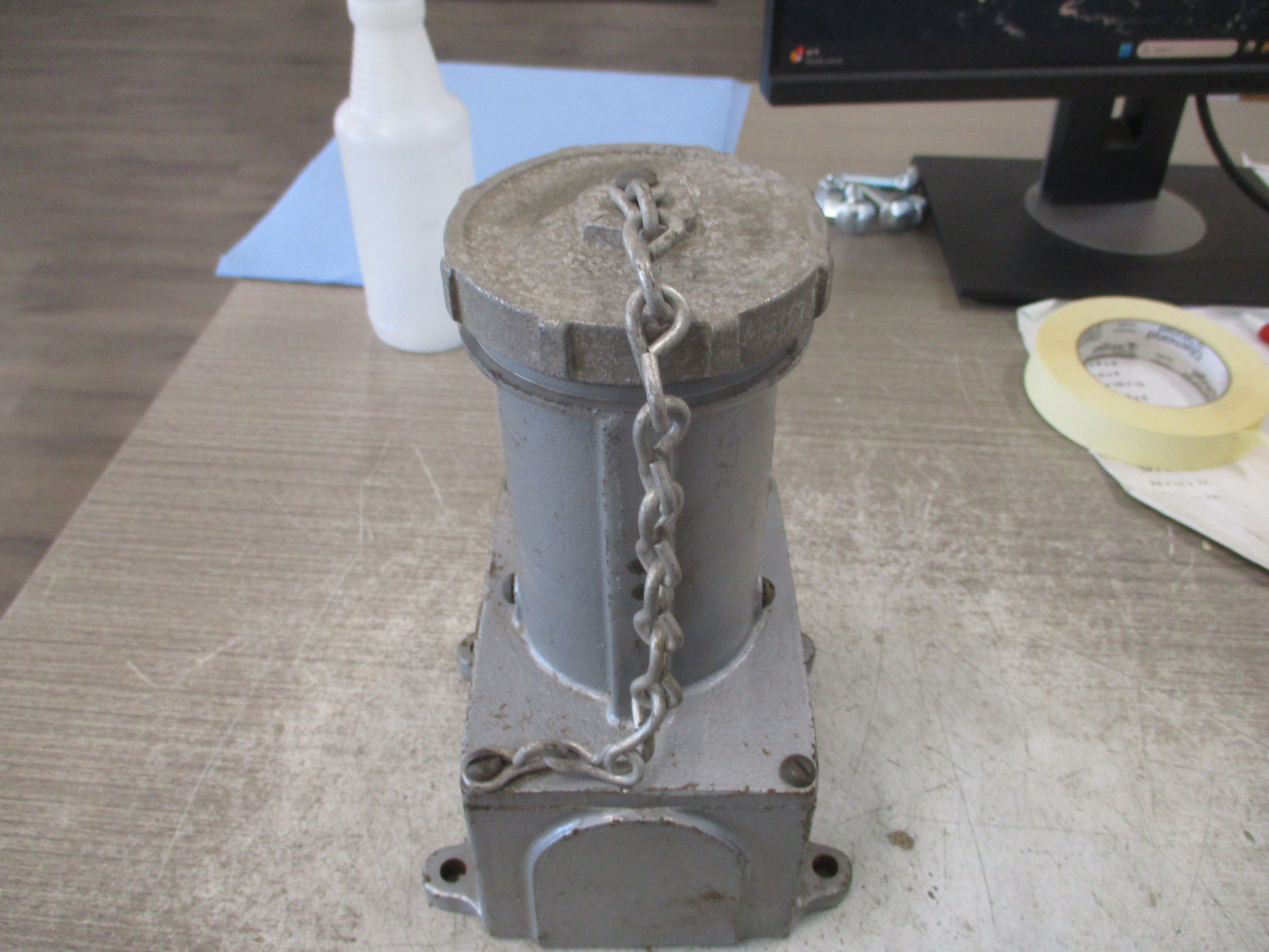 Russell & Stoll Receptacle SCR 7324 60A 600V W/Base Used