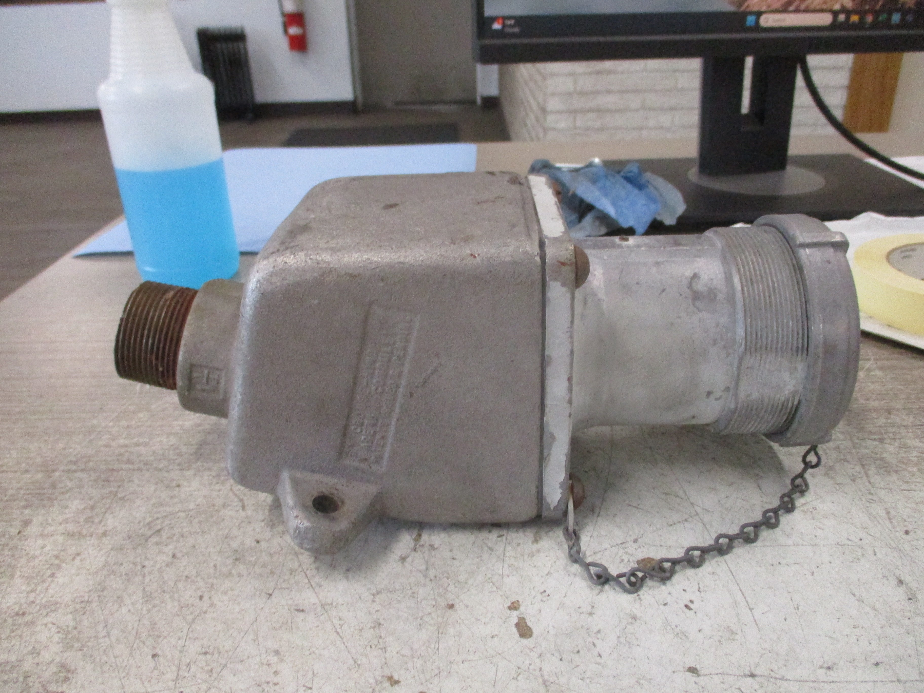 Crouse-Hinds Receptacle AR642 60A 600V W/Base Used