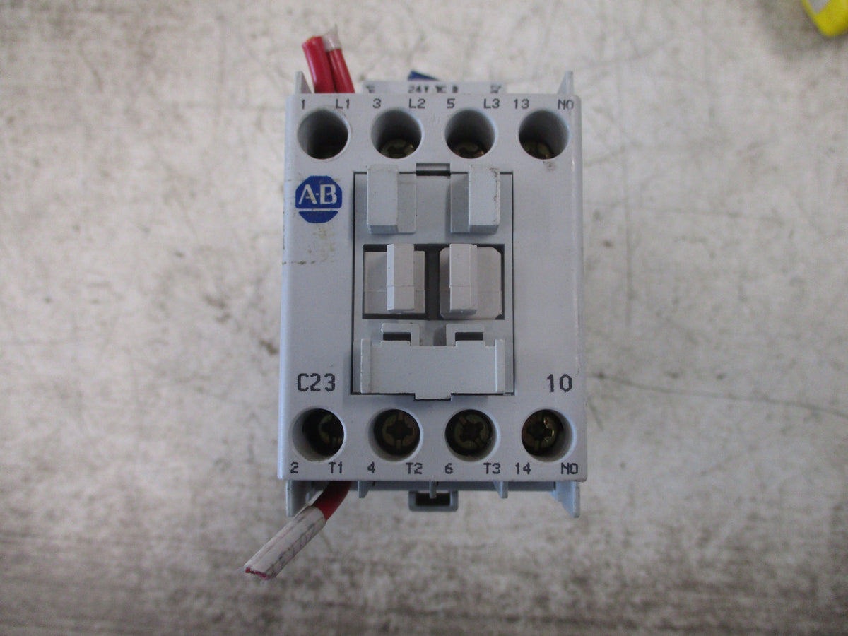 Allen-Bradley Contactor 100-C23D*10 Ser. C 24VDC Coil 30A 600V Used