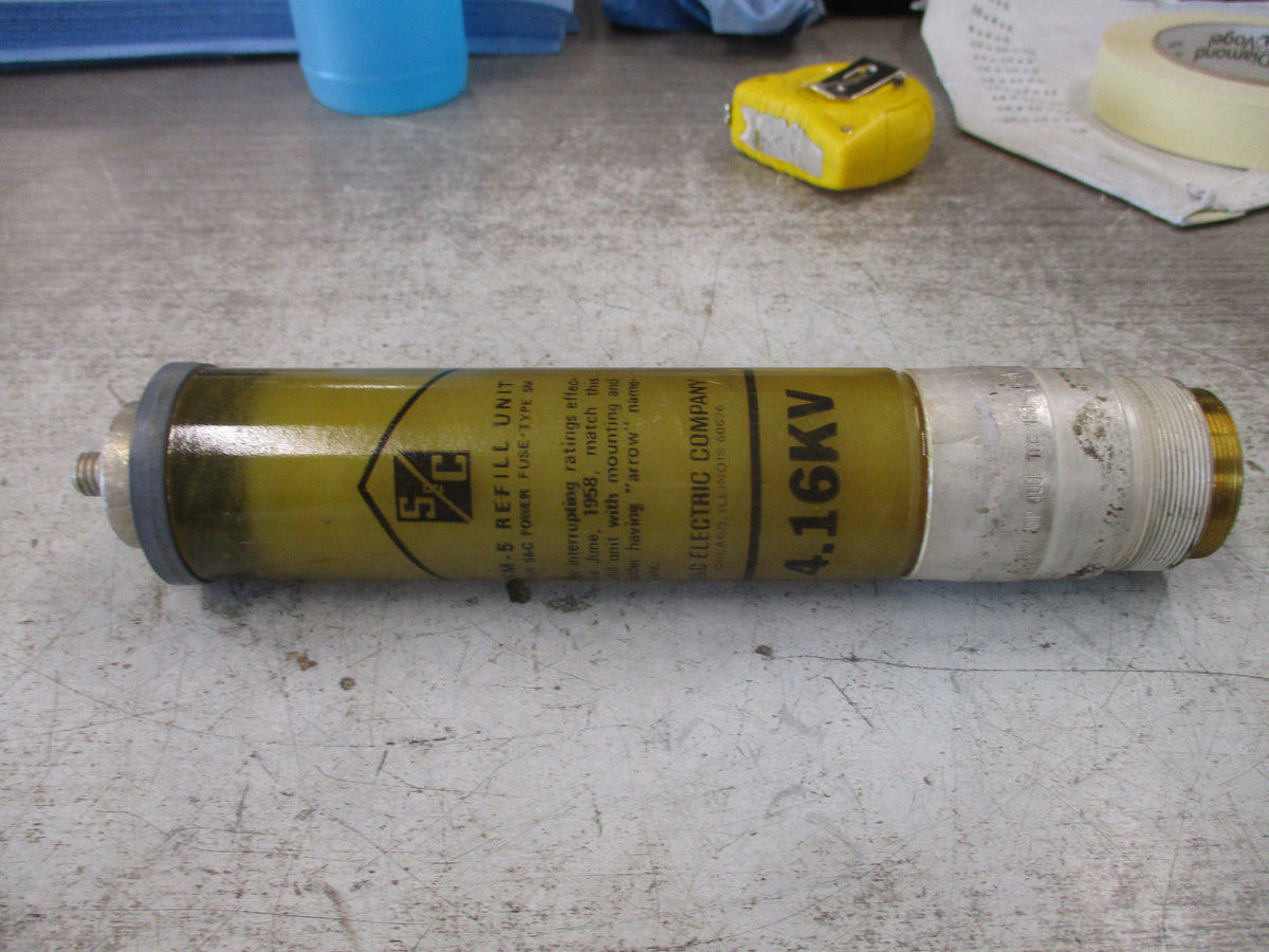 S&C SM-5 Refill Unit 130600R4 400E 4.16kV New Surplus
