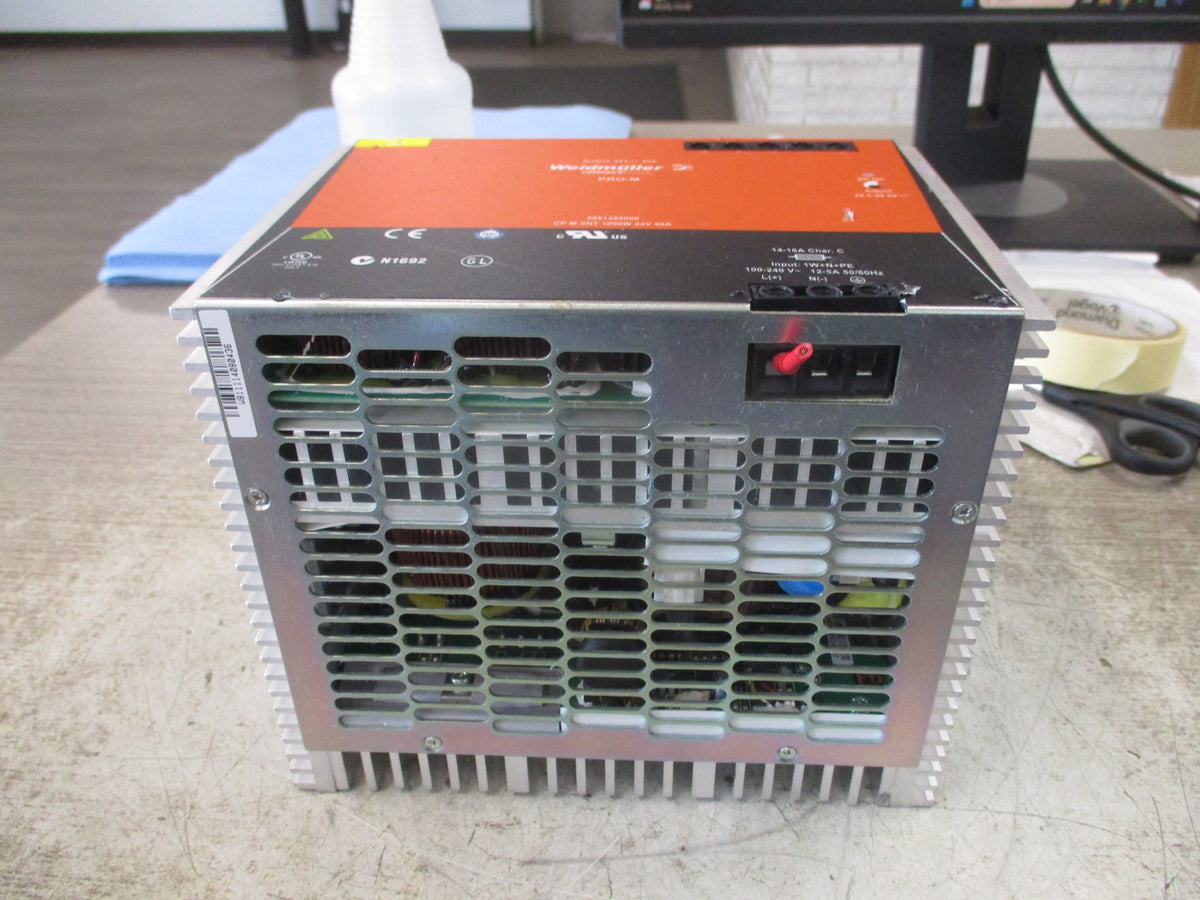 Weidmuller Pro-M Power Supply 8951380000 1000W 24V 40A Used