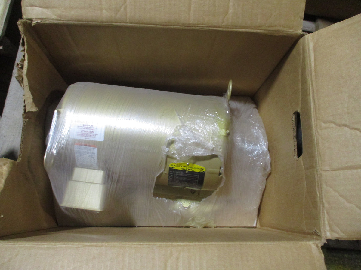 Baldor Motor EM3218T 5HP 208-230/460V 1750RPM Frame: 184T Enclosure: OPSB