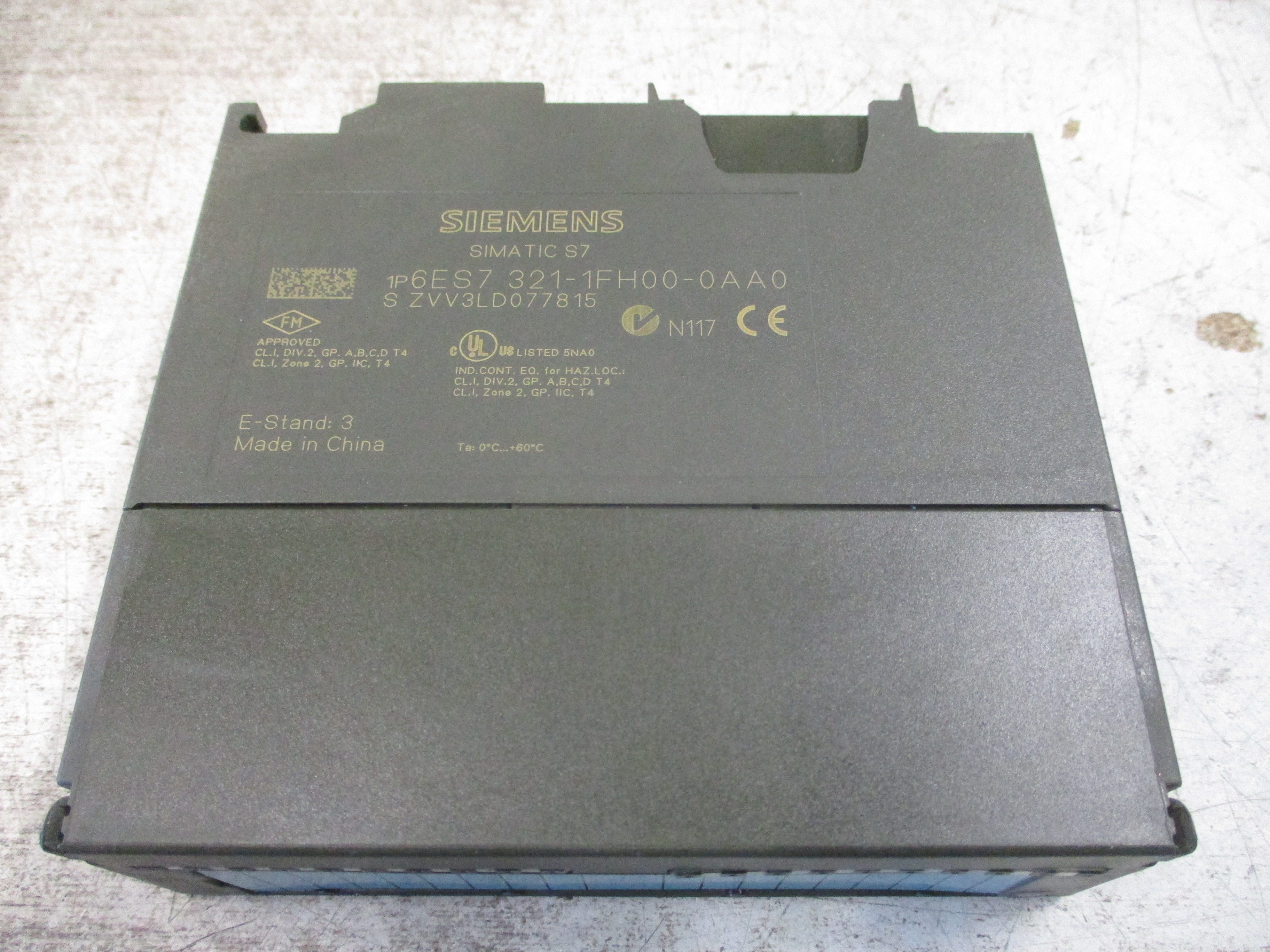 Siemens Simatic S7 Digital Input Module 6ES7 321-1FH00-0AA0 Used