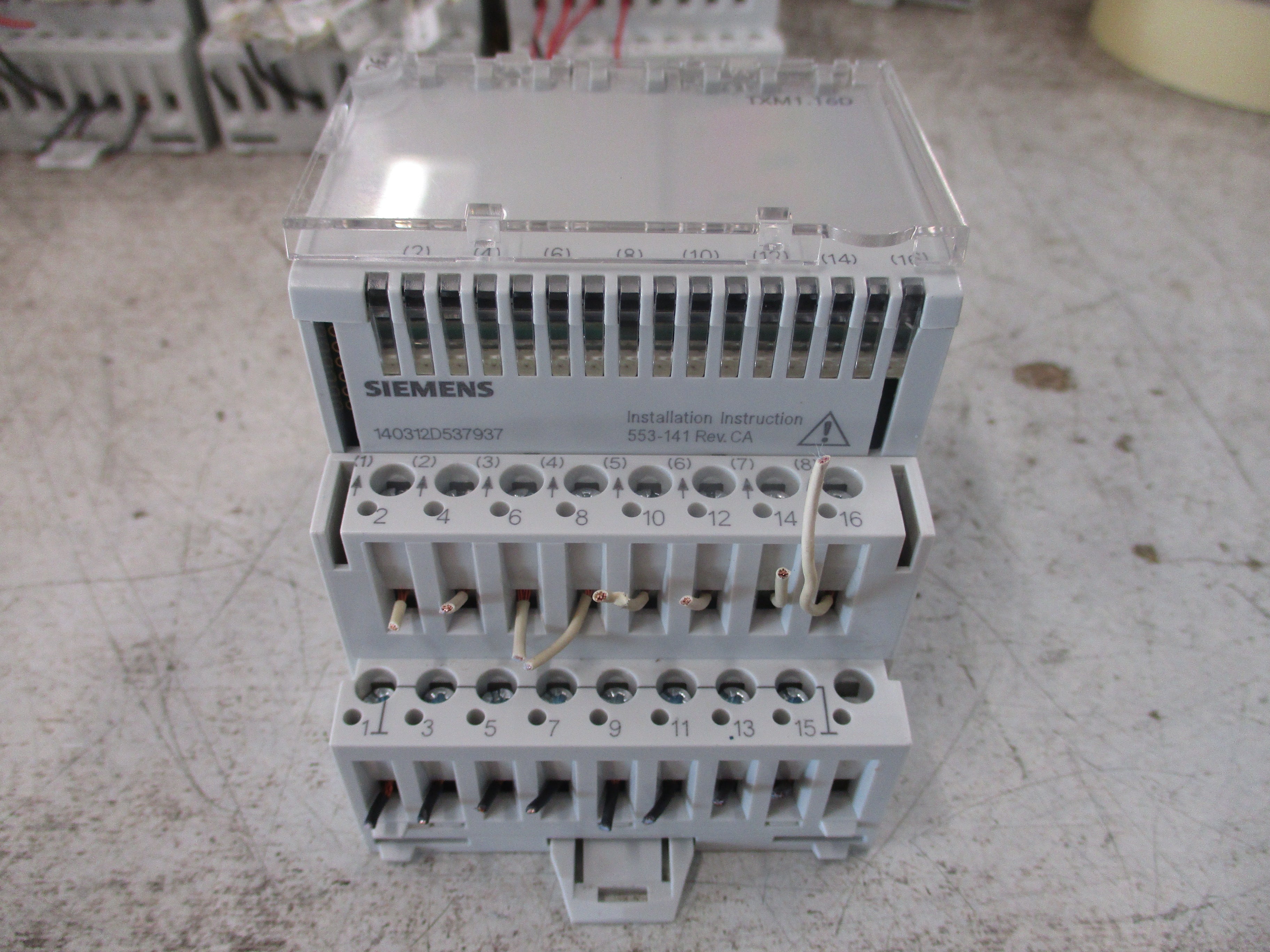 Siemens TX-I/O Digital Input Module TXM1.16D 16 Inputs Used