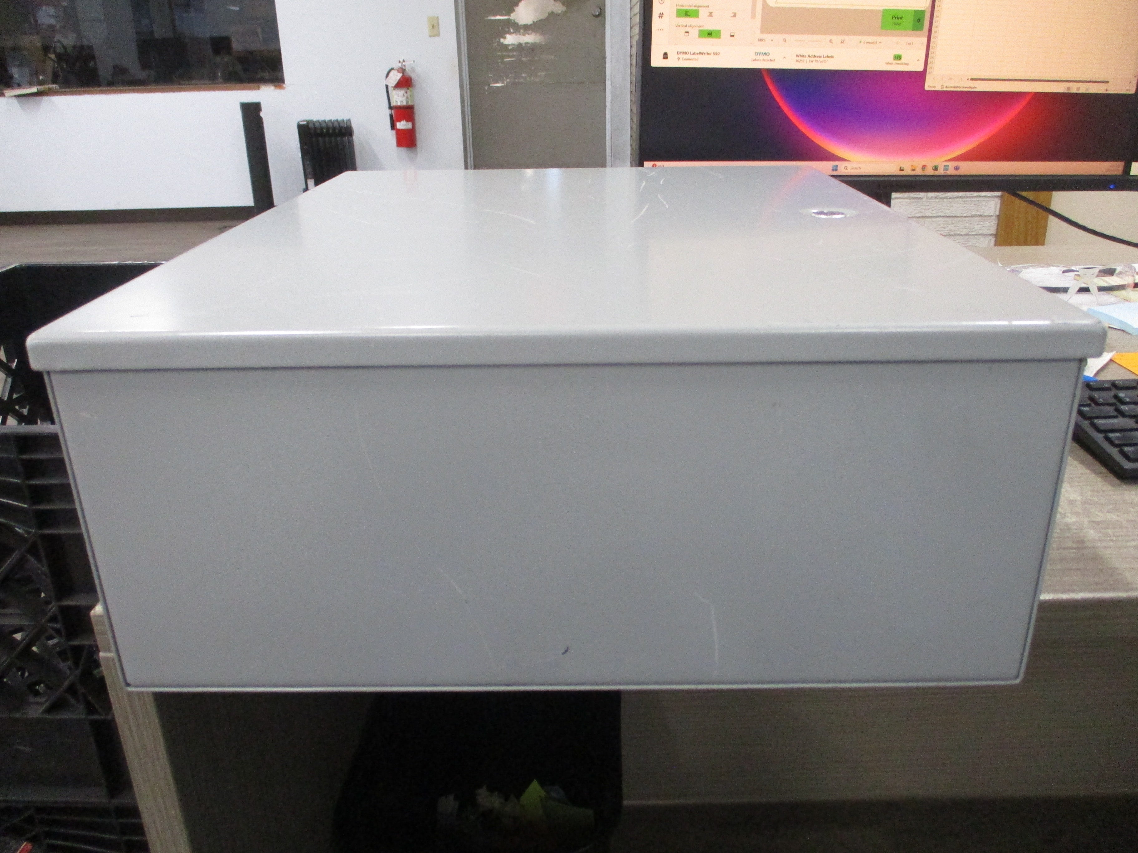 Hoffman Type 1 Enclosure A20N16LP Size: 20"x16"x6.62" *Shelf Wear* *No Box*