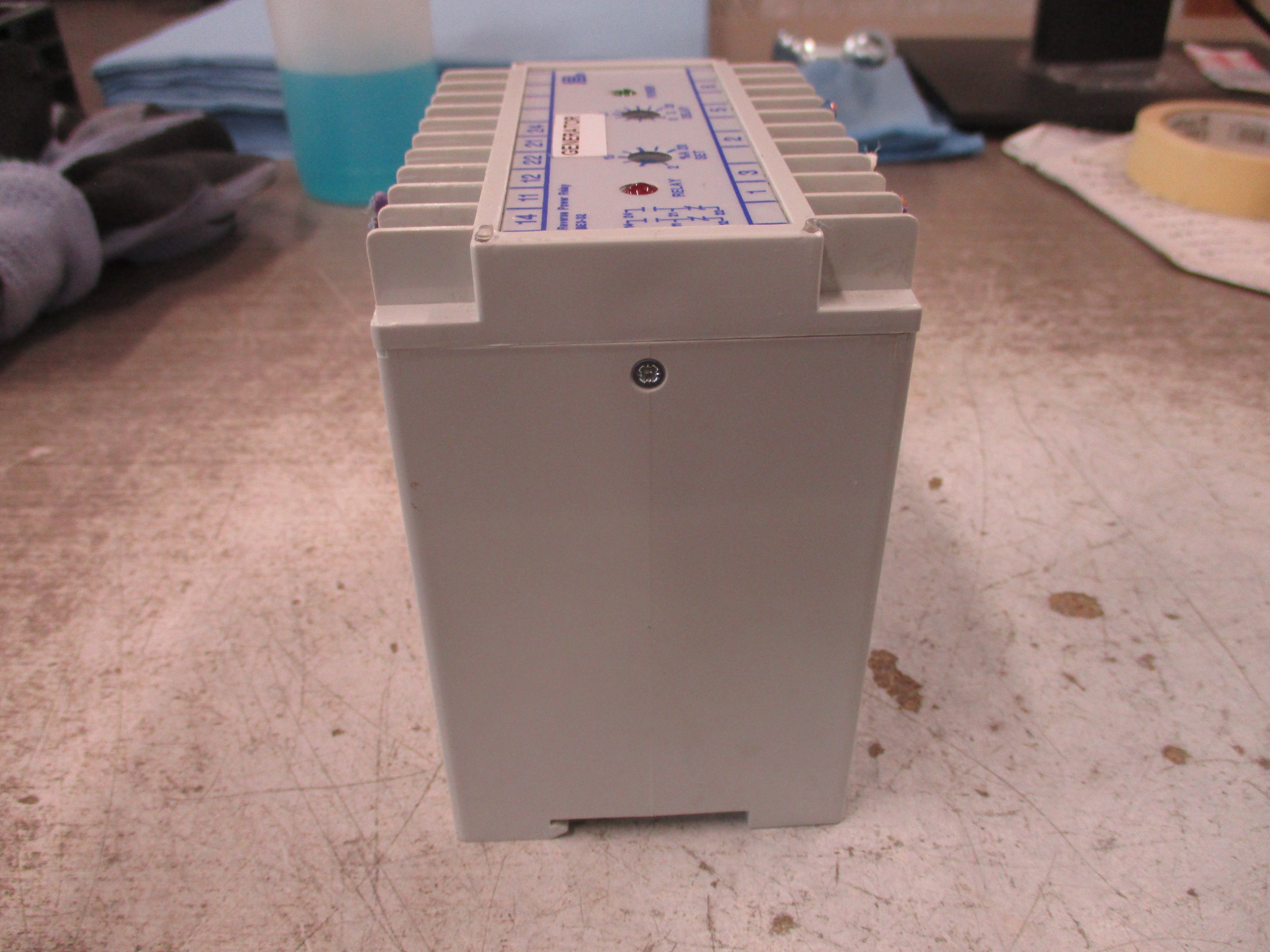 Basler Reverse Power Relay BE3-32-1A1N1 120V 50/60Hz 5A *No Terminal Cover* Used