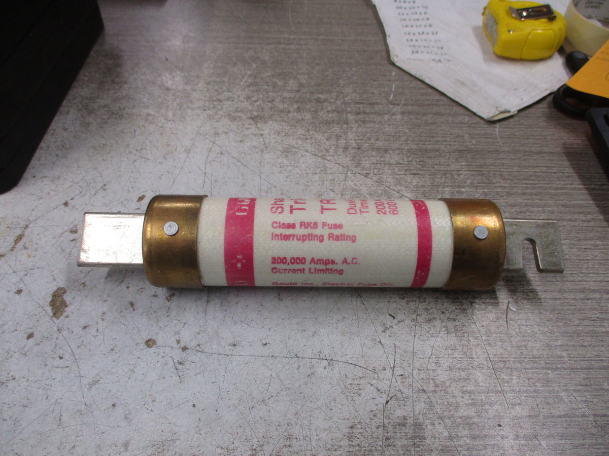 Gould Shawmut Tri-onic Fuse TRS200R 200A 600V Used