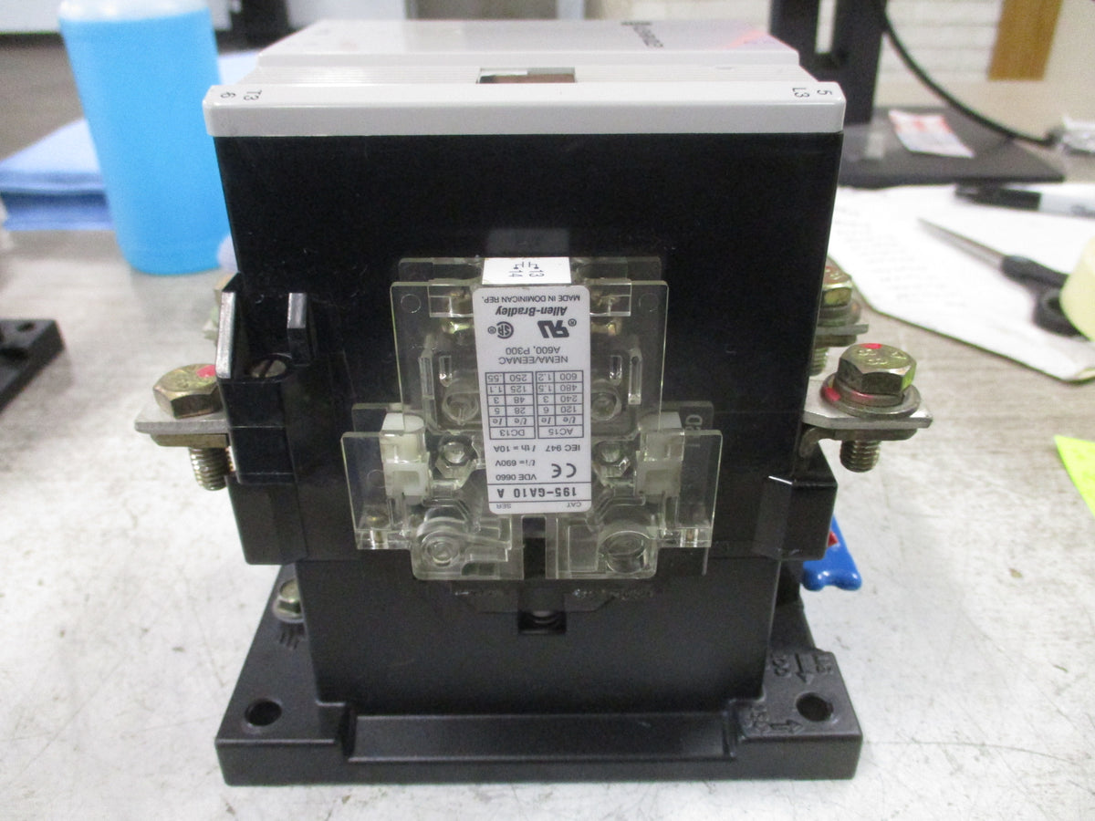 Allen-Bradley Contactor 100-B110N*3 Ser. B 120V Coil 110A 600V (1) Aux Contact