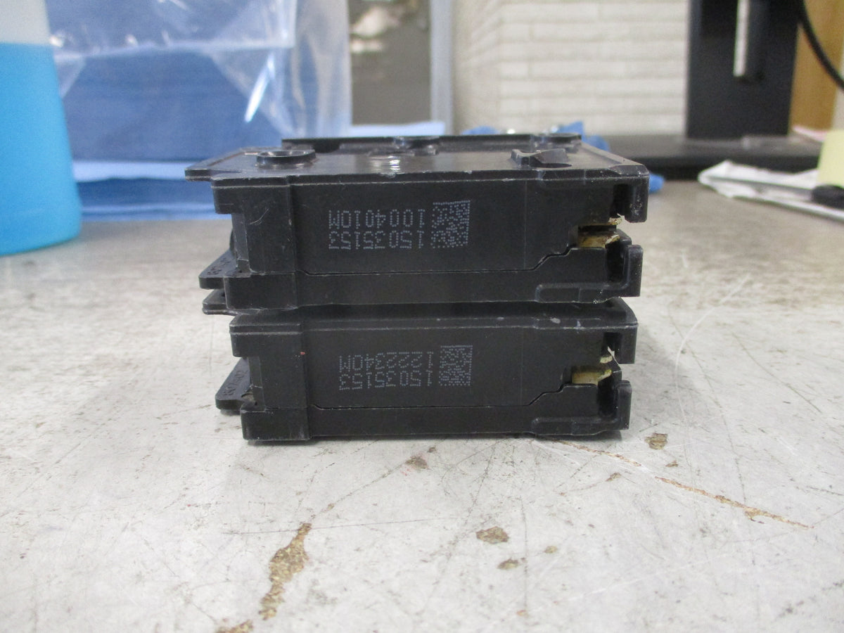 Siemens Type QP Clip-On Circuit Breaker Q2100 100A 120/240V 2P Used