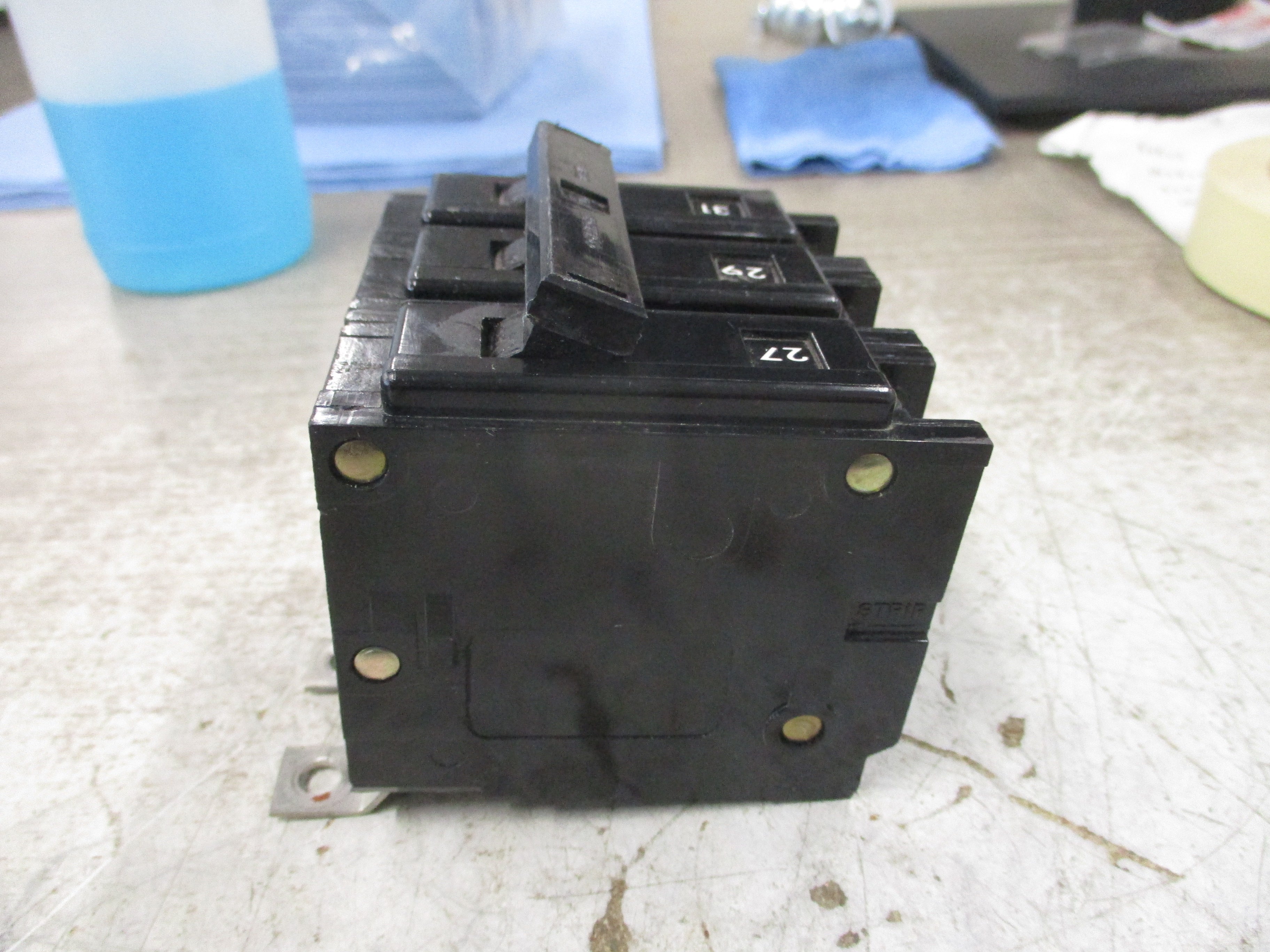Westinghouse Type BA Bolt-On Circuit Breaker BAB3030H 30A 240V 3P Used