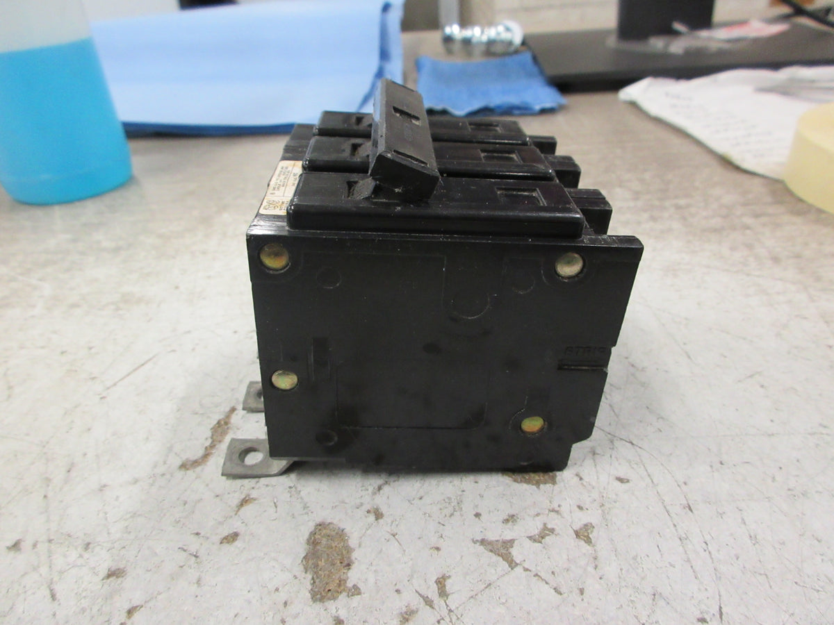 Westinghouse Type BA Bolt-On Circuit Breaker BAB3060H 60A 240V 3P Used