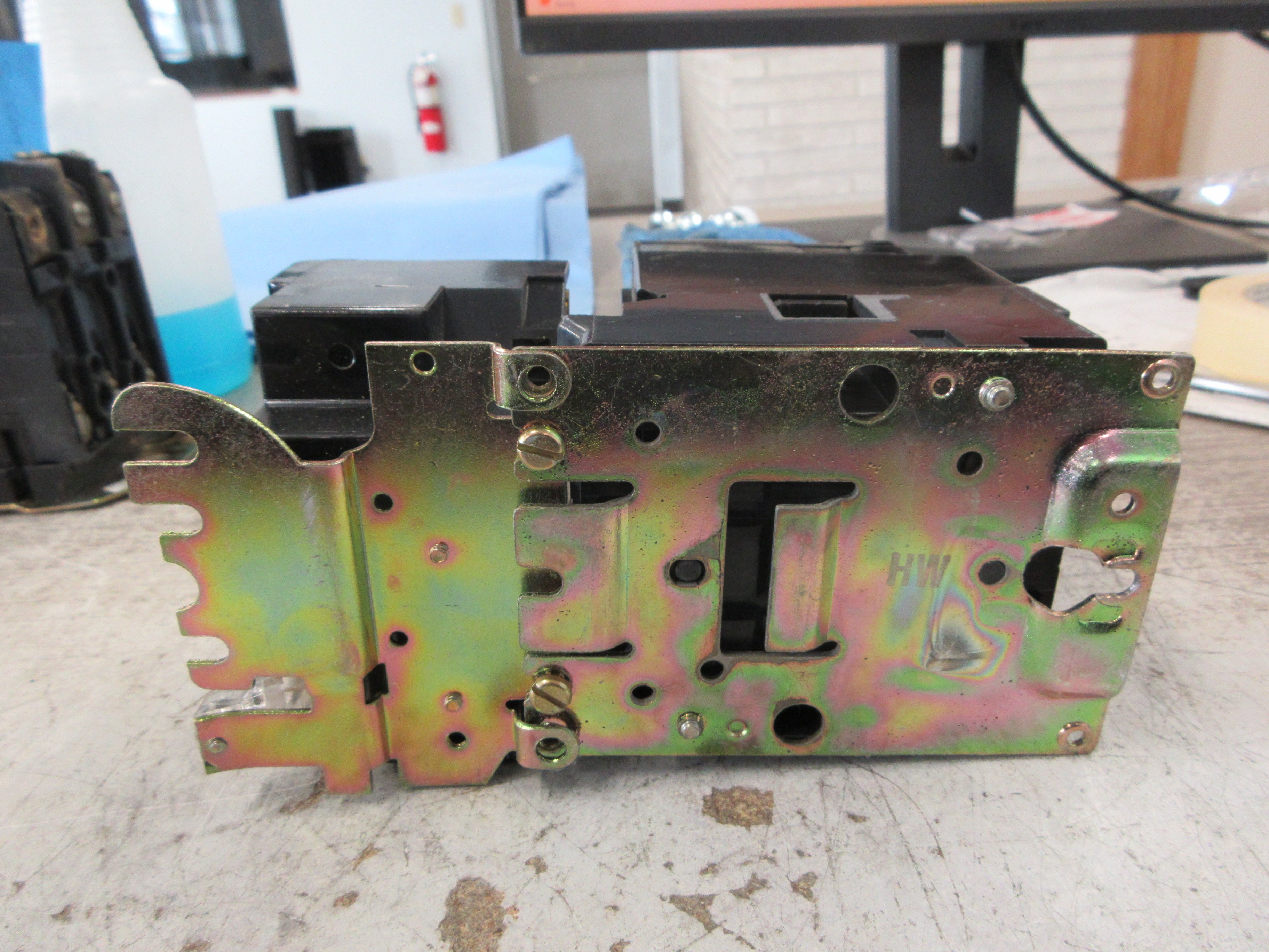 Square D Size 1 Starter 8536 SCO 3 S Ser. A 120V Coil 600V Used