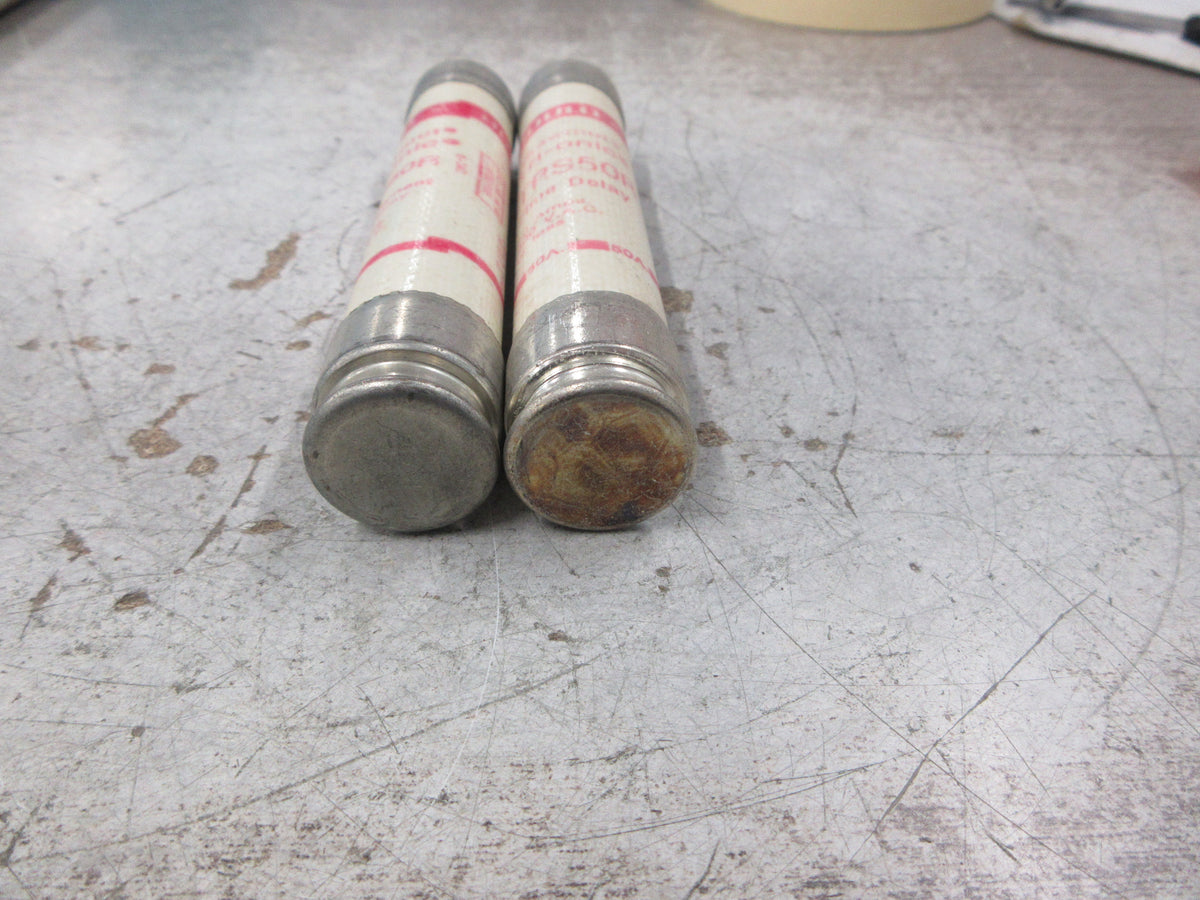 Gould Shawmut Tri-onic Fuse TRS50R 50A 600V *Lot of 2* Used