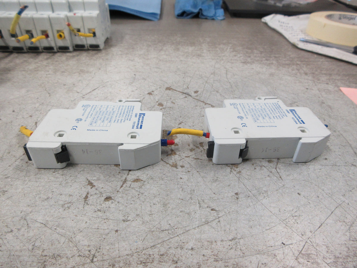 Ferraz Shawmut Ultrasafe Fuse Holder USM1 30A 800V 1P *Lot of 2* Used