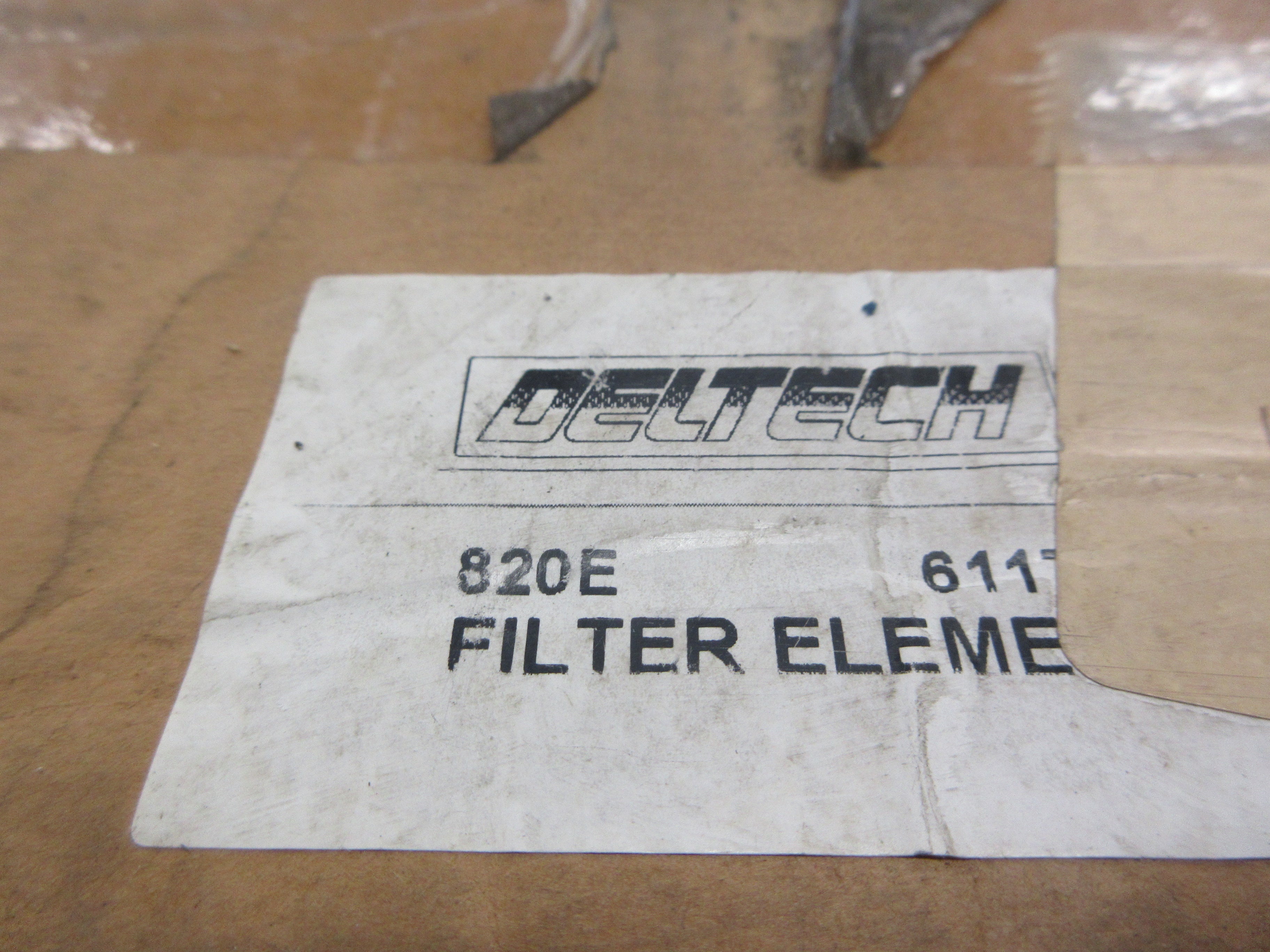 Deltech Filter Element 820E New Surplus