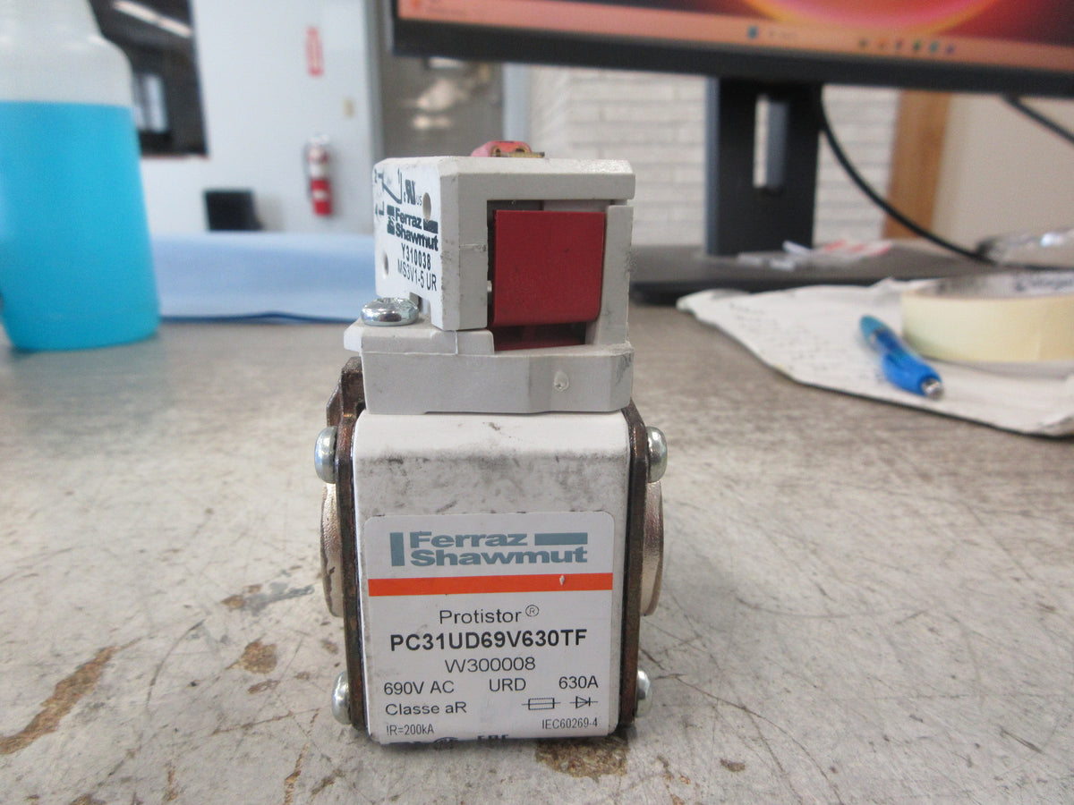 Mersen Ferraz Shawmut Protistor Fuse PC31UD69V630TF 630A 690V Used