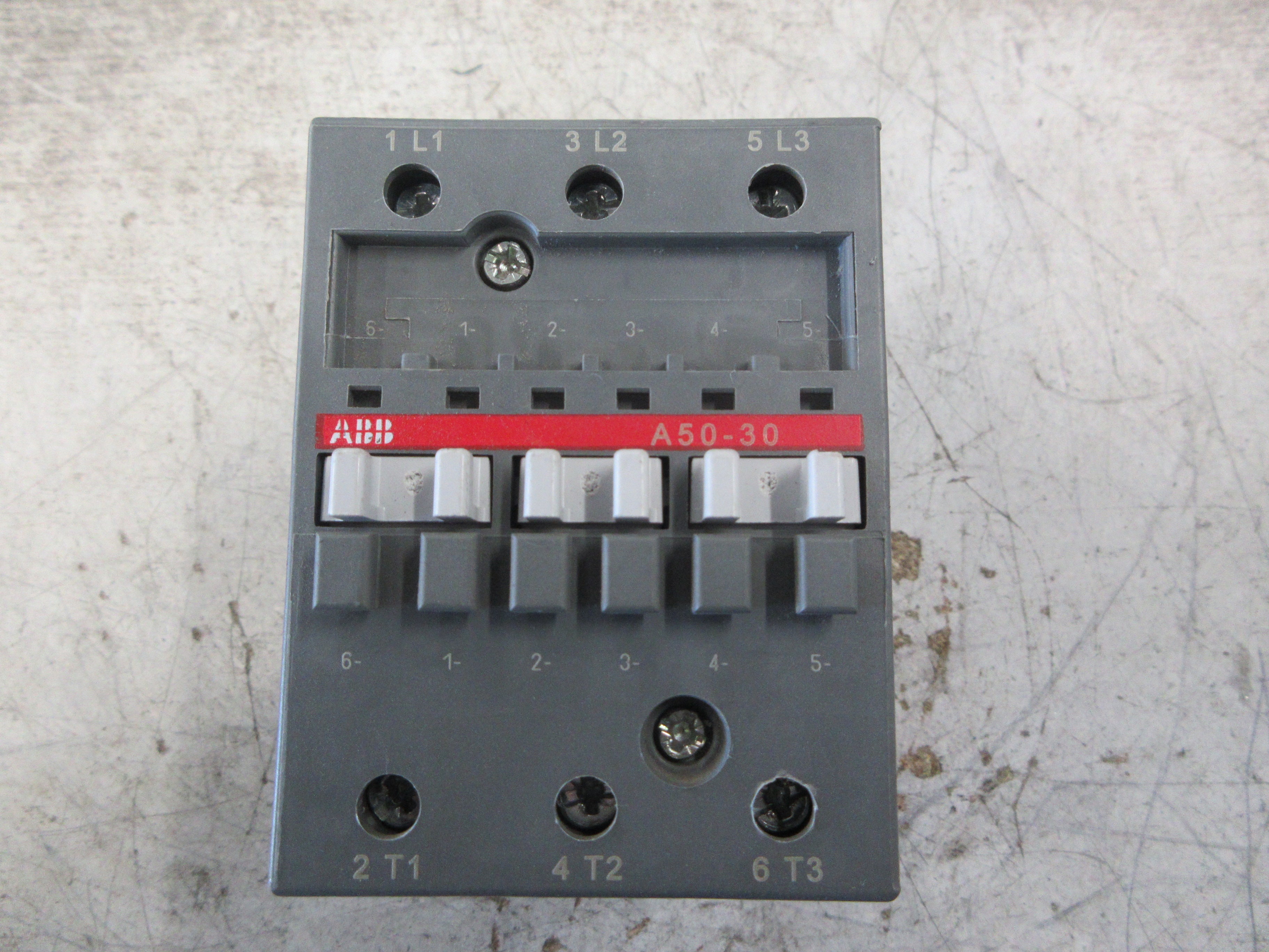ABB Contactor A50-30 110-120V Coil 80A 600V Used