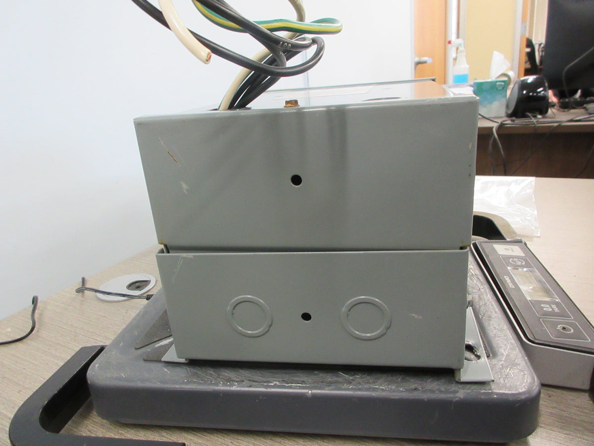 Square D Transformer 3S1F 3KVA Pri: 240/480V Sec: 120/240V 60Hz 1Ph Used