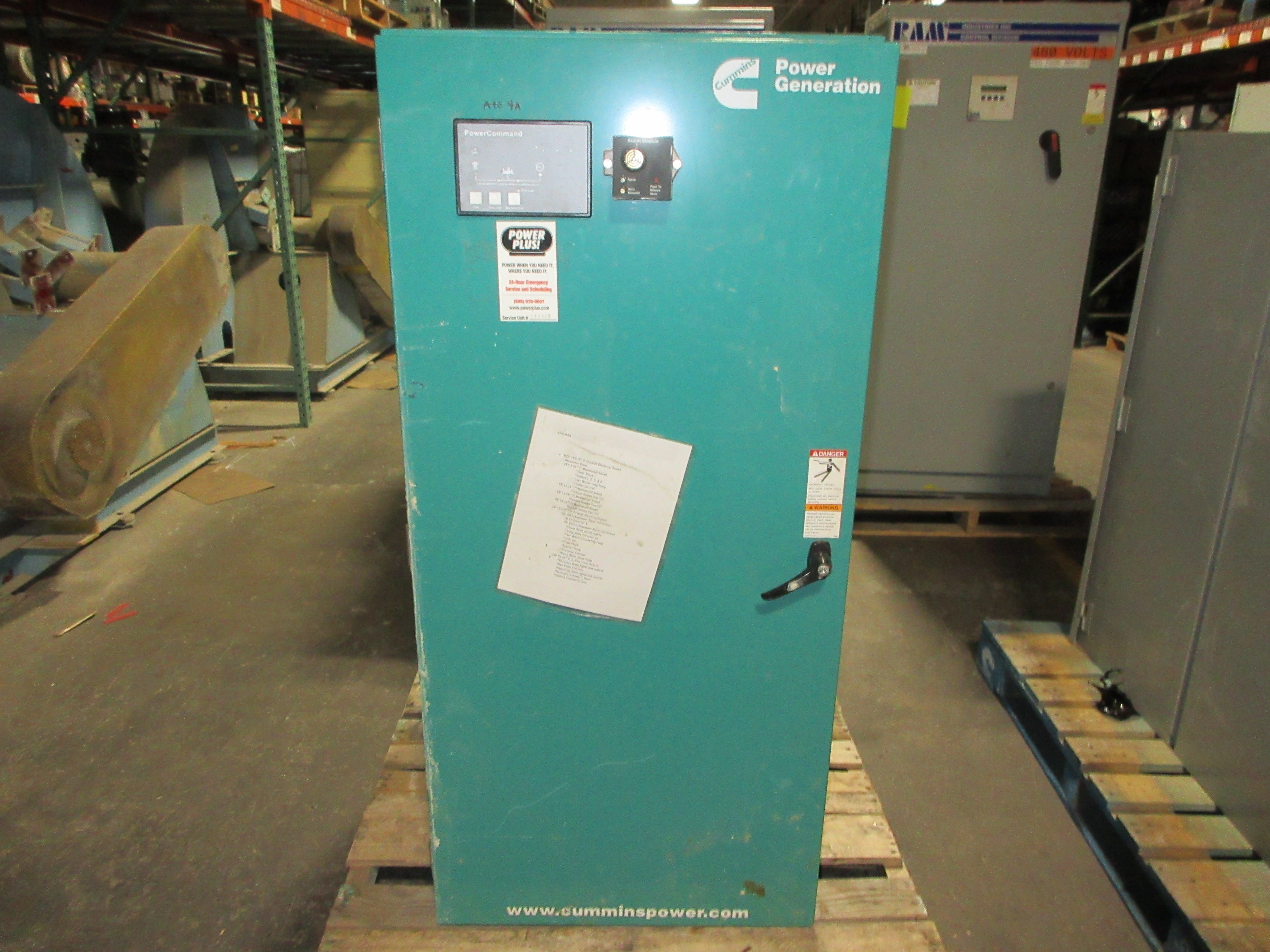 Cummins PowerCommand Automatic Transfer Switch OTECC-5872851 600A 208V 60Hz Used