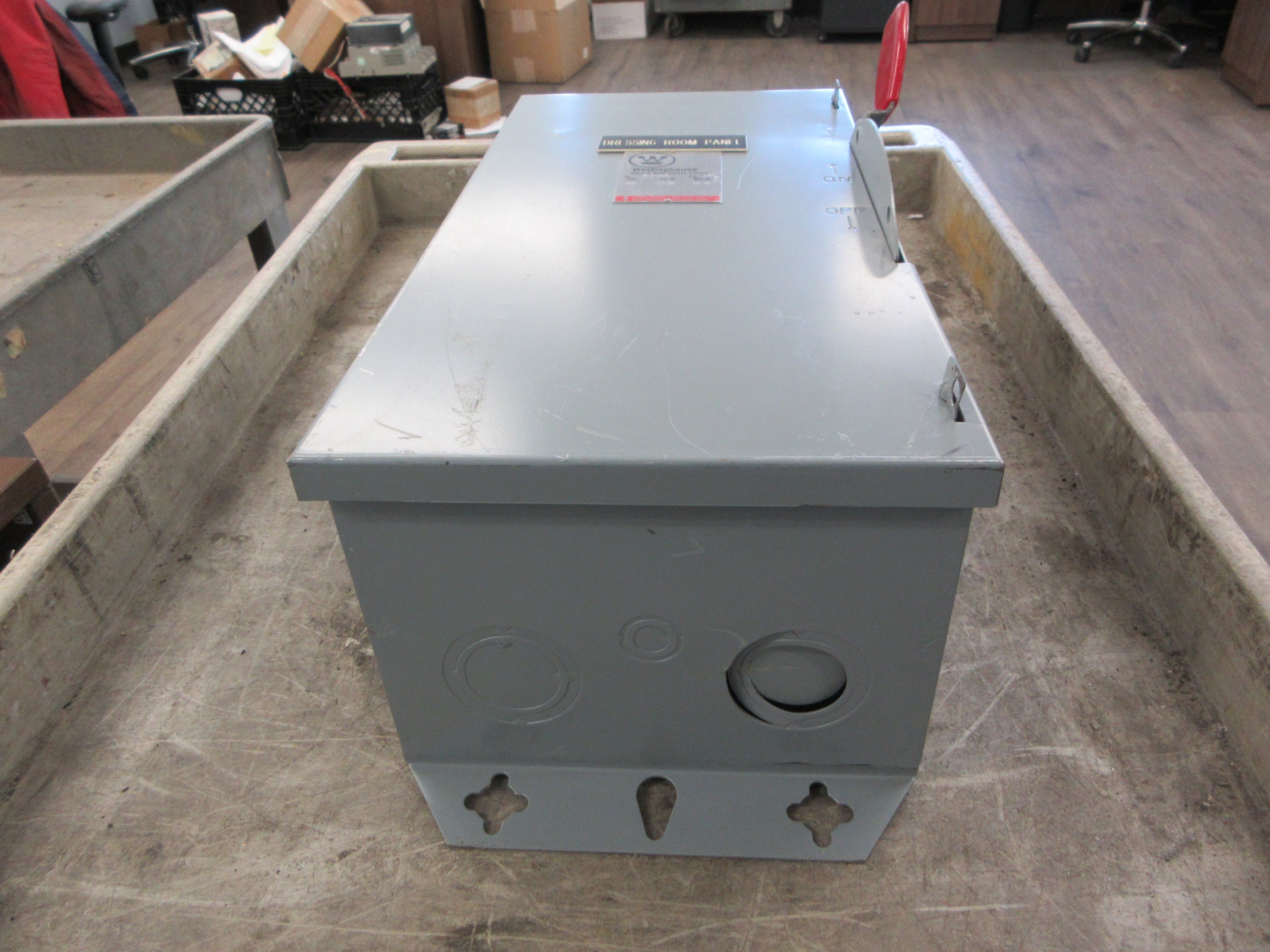 Westinghouse Fusible Safety Switch/Disconnect GFN423N 100A 240V 3P Used