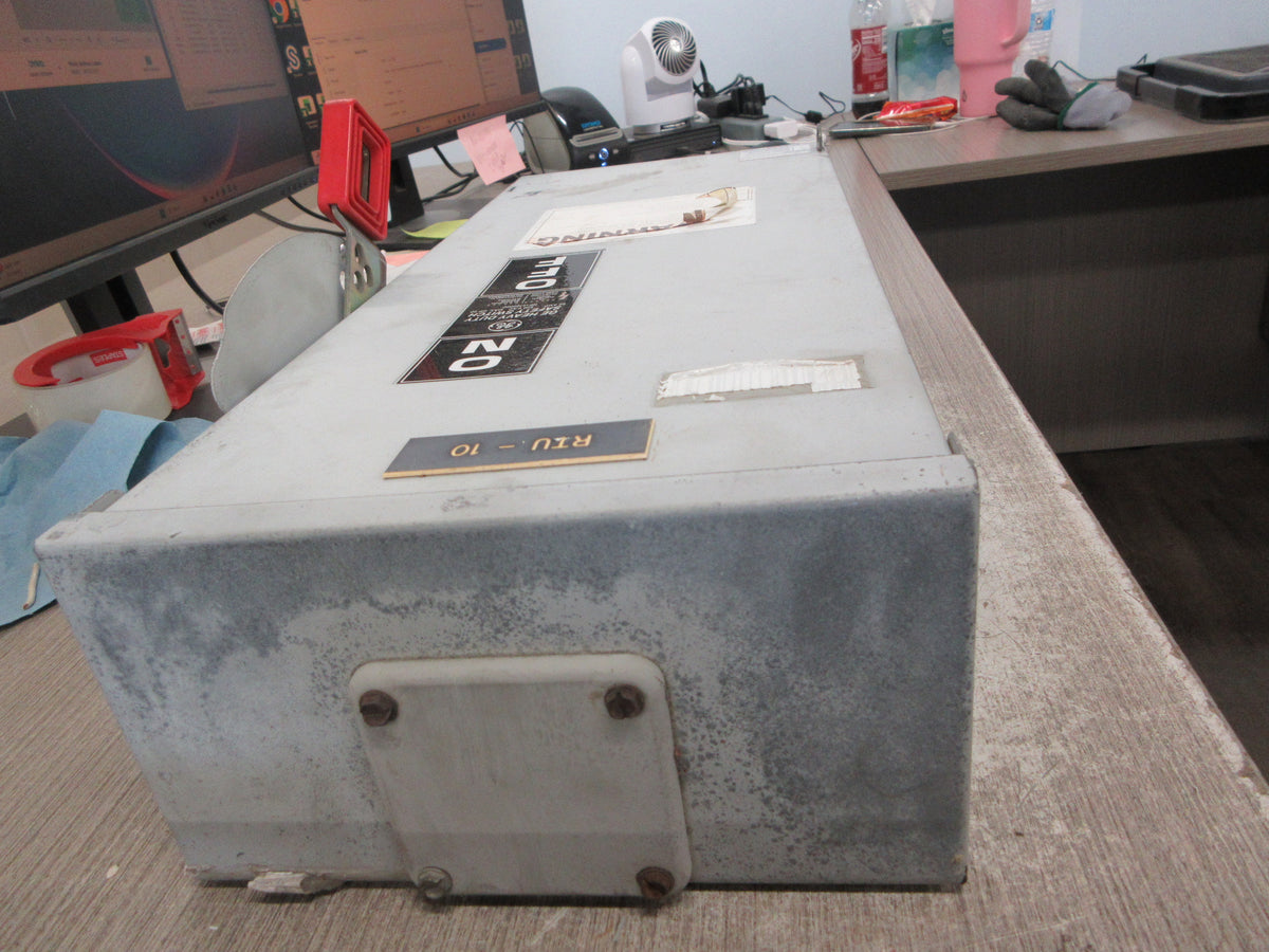 GE Fusible 3R Safety Switch/Disconnect TH3362R Mod. 10 60A 600V 3P Used