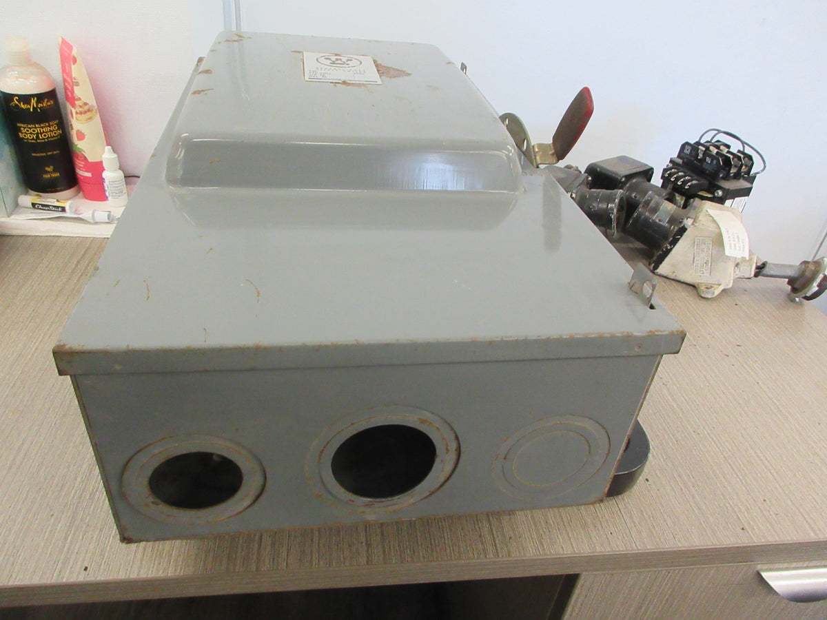 Westinghouse Fusible Safety Switch/Disconnect GF-324N 200A 240V 2P Used