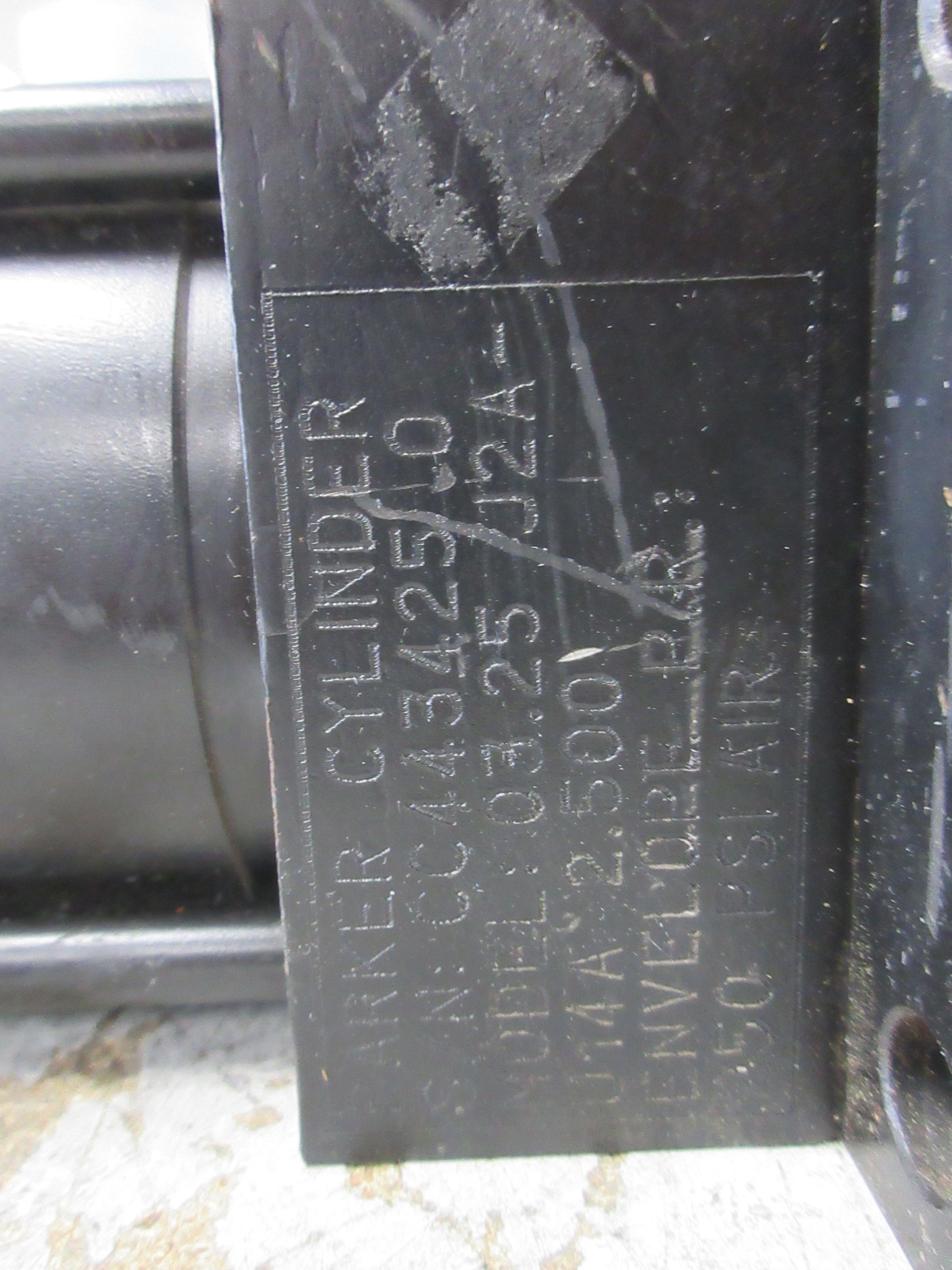 RWC Air Cylinder 884716106 250 PSI Used