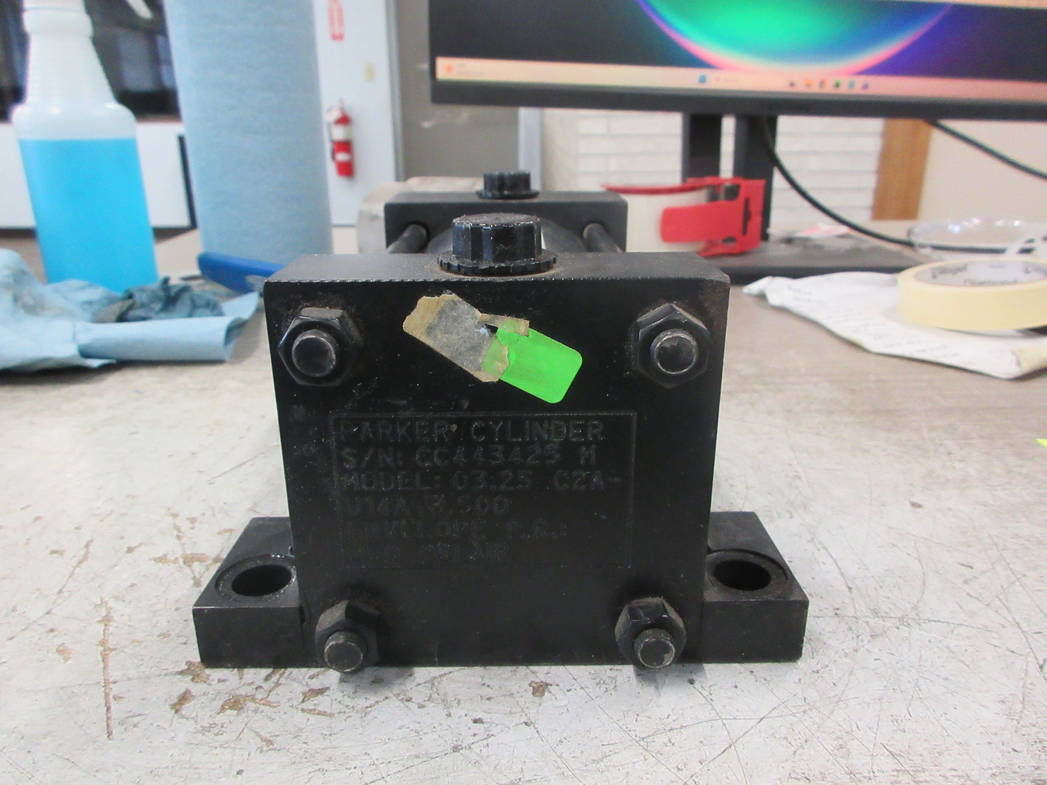 RWC Air Cylinder 884714105 250 PSI Used